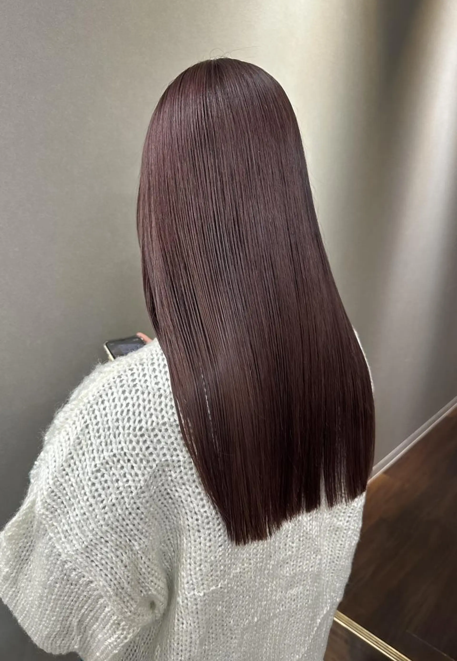 セミロング ヘアカラー 福岡美容室Daisy hairのヘアスタイル