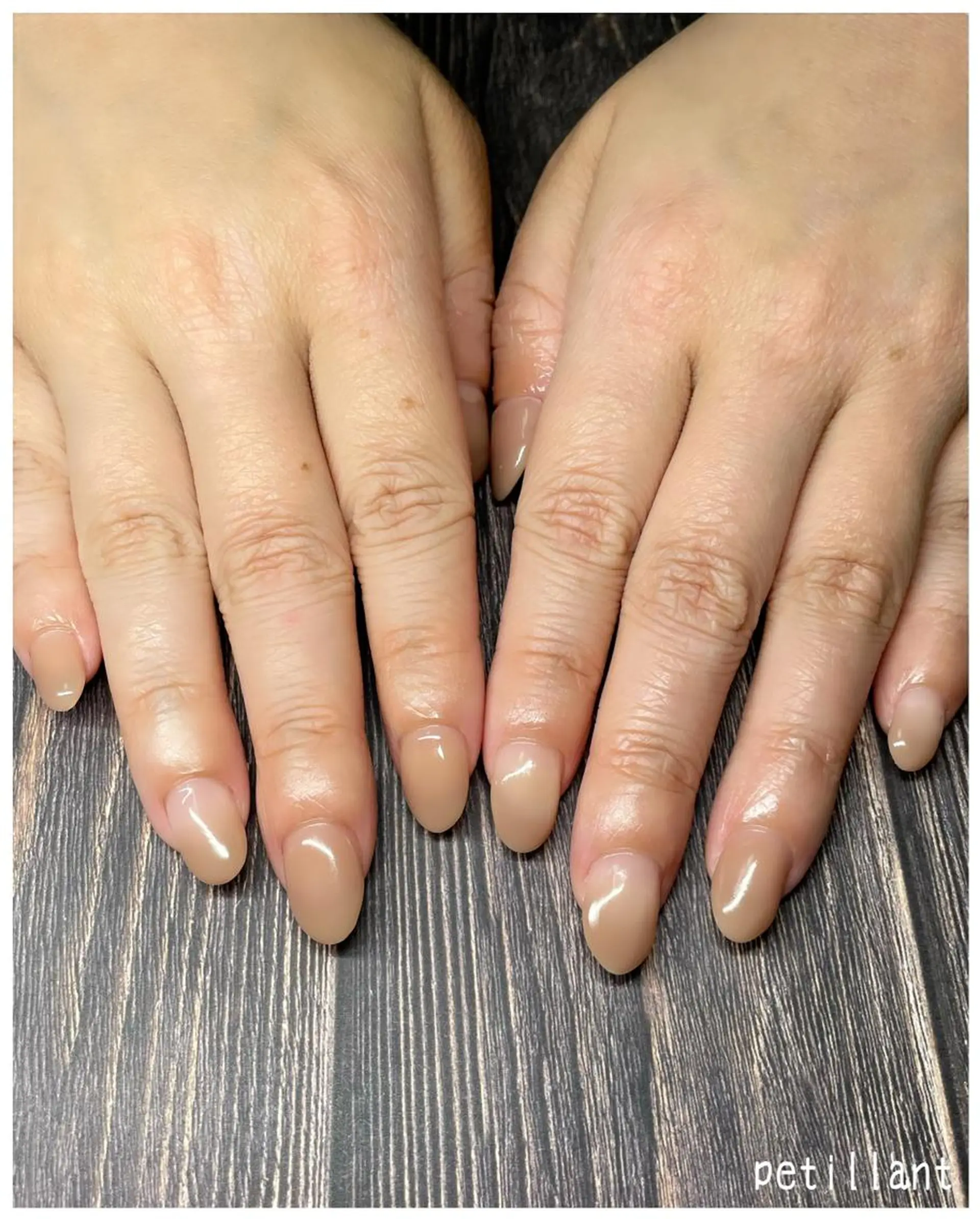 ネイル グラデーション ワンカラーネイル nail salon petillantのネイルデザイン