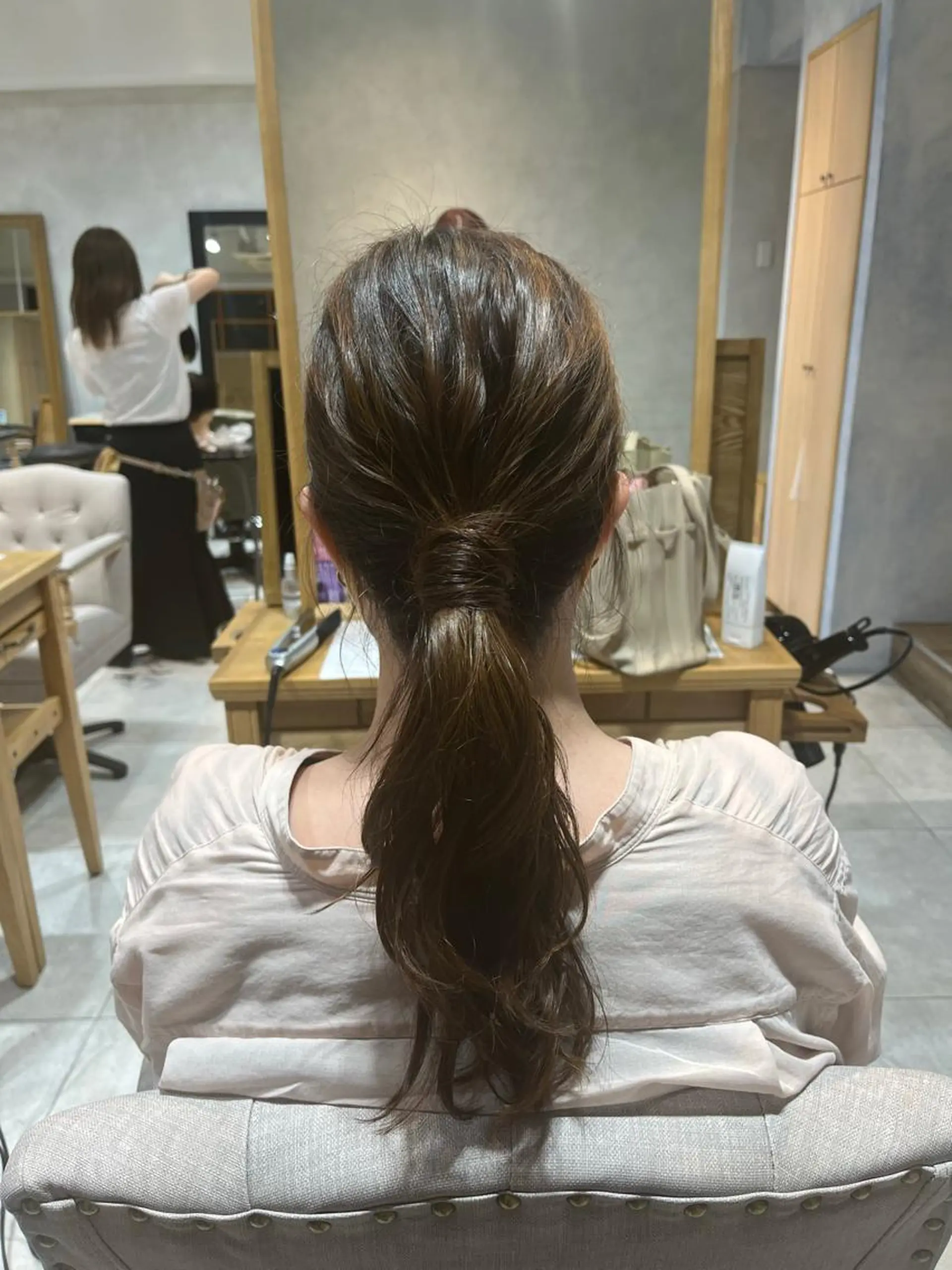 セミロング ヘアセット 酒井 彩希のヘアスタイル