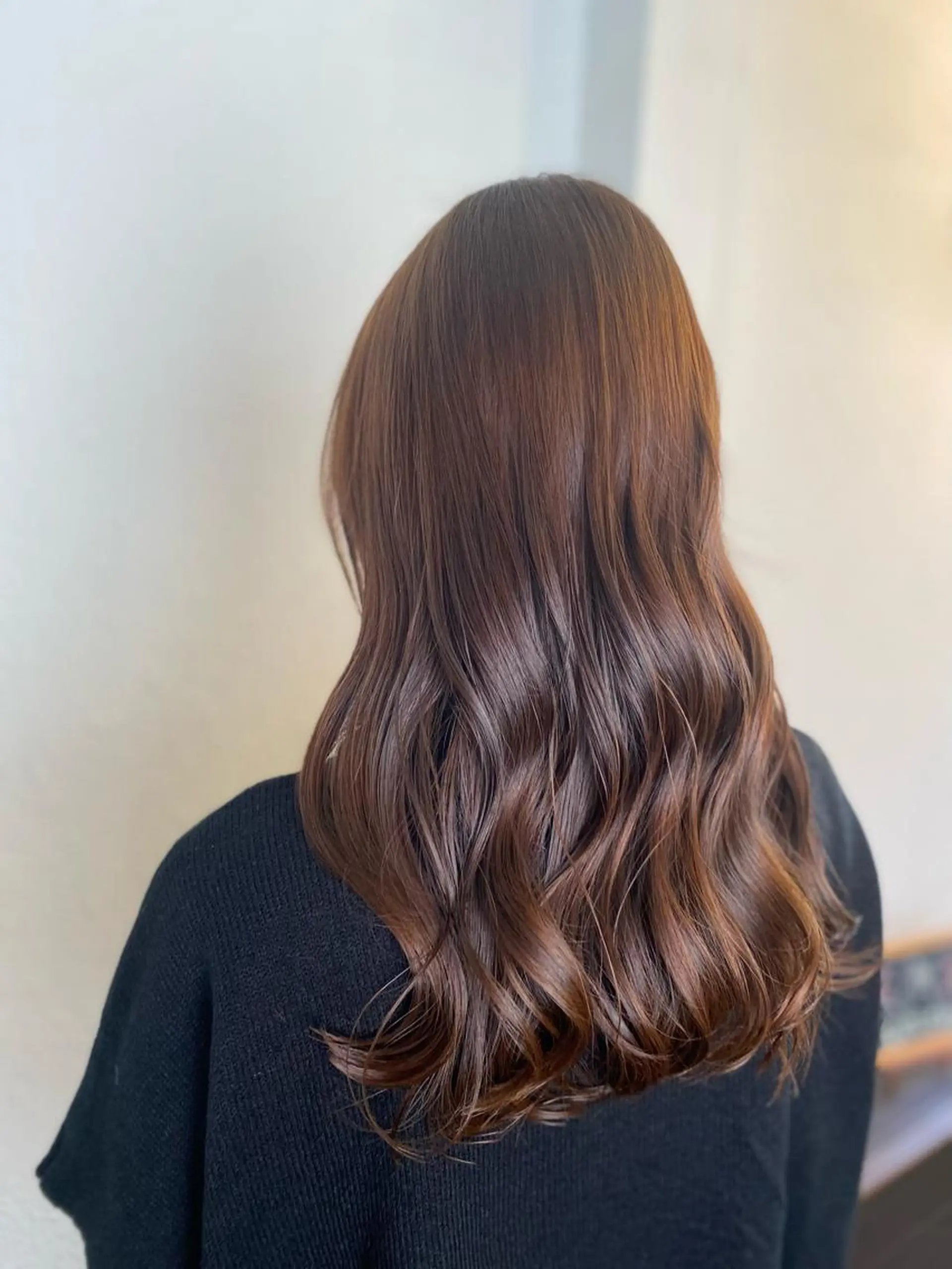 セミロング カラー ヘアアレンジ DANY🦋名駅✂︎ 艶髪/透明感カラーのヘアスタイル