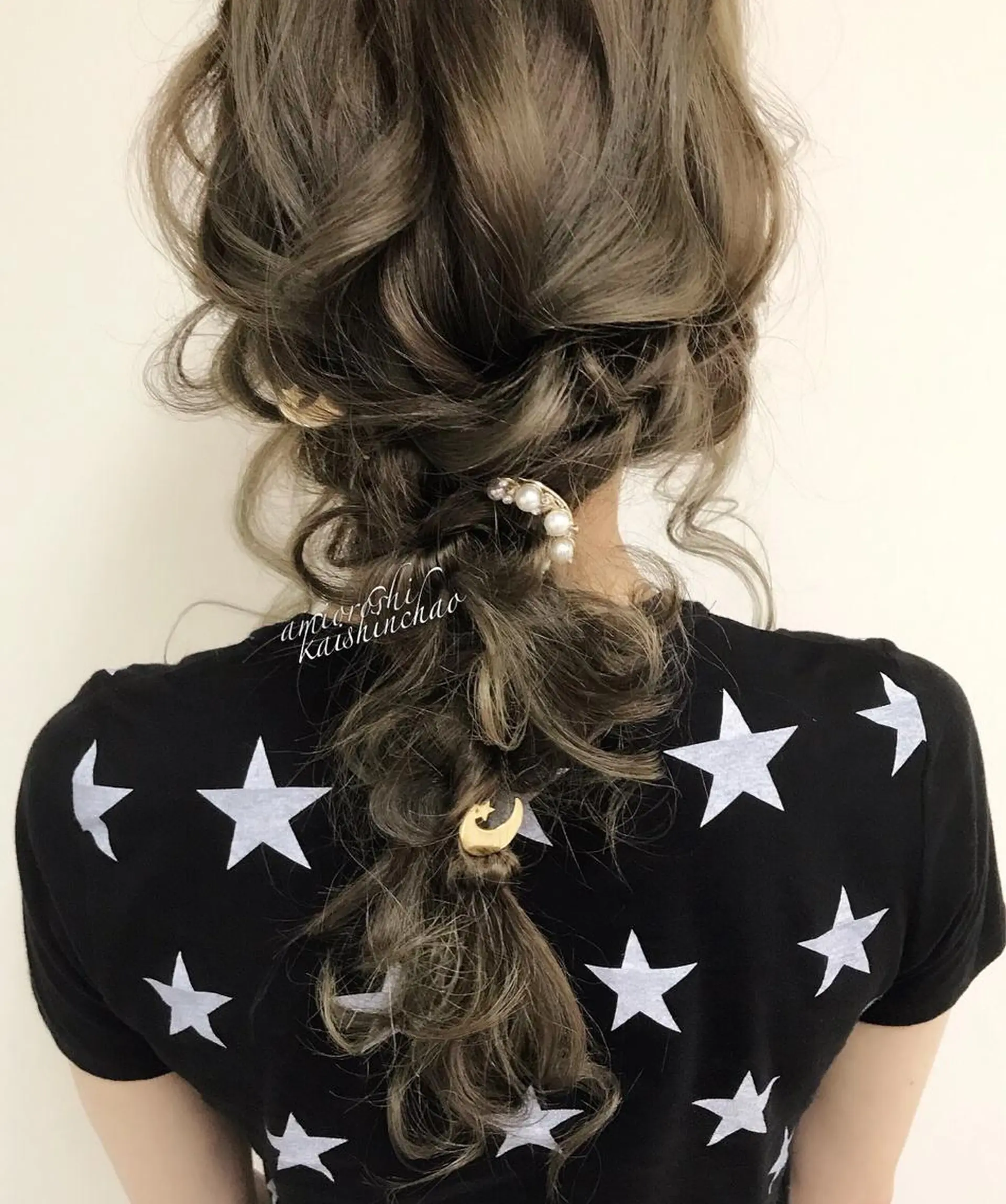 セミロング カラー パーマ ヘアアレンジ ネイル マツエク・マツパ 吉川 宙翔のヘアスタイル