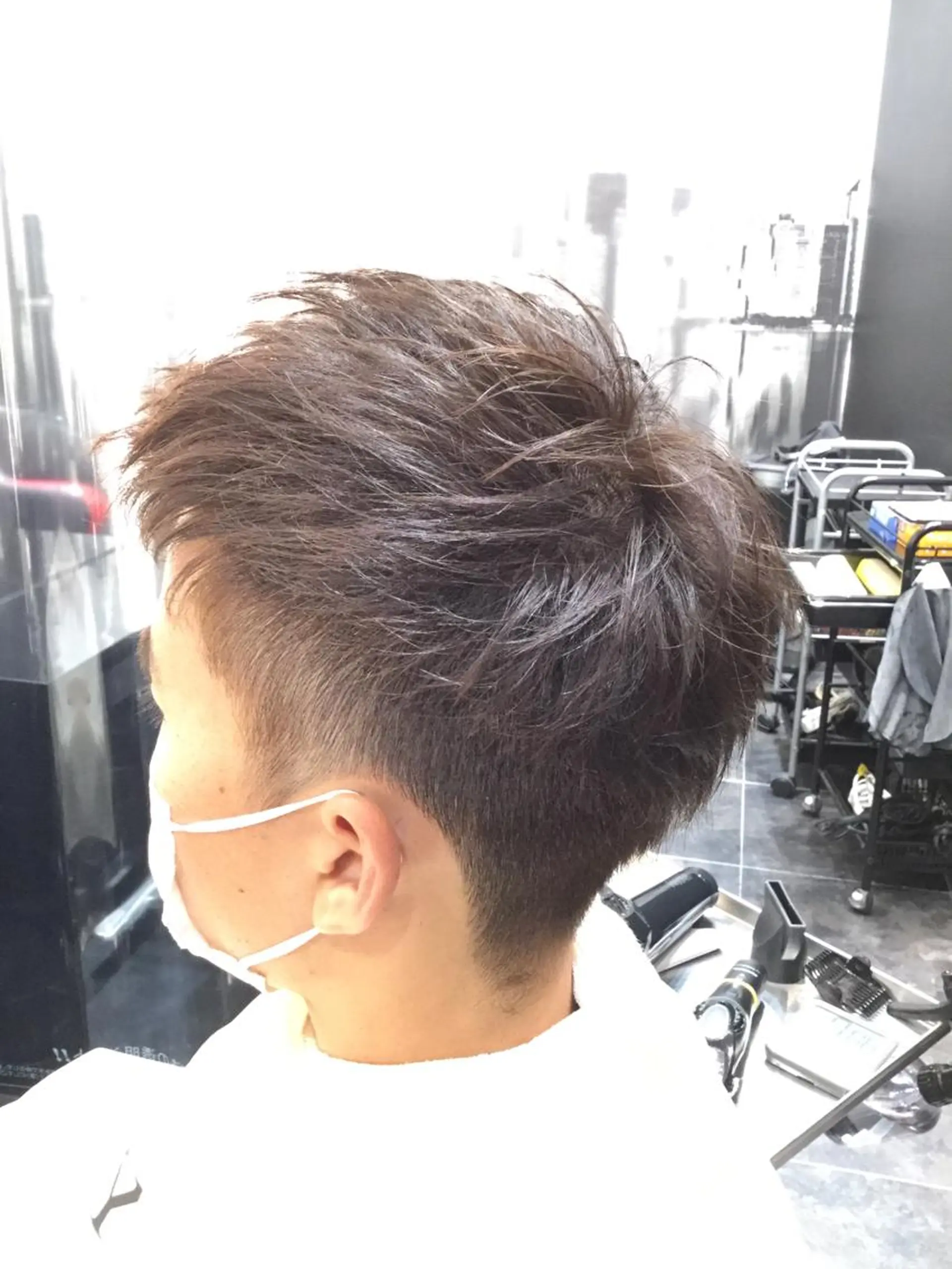 ショート カラー メンズ Annon プライベートサロンのヘアスタイル