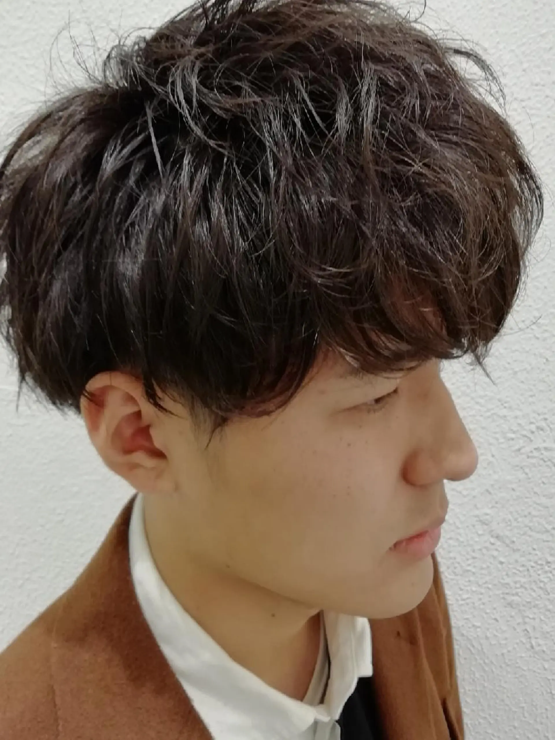 メンズ パーマ Ash 店長 木村 和人のヘアスタイル