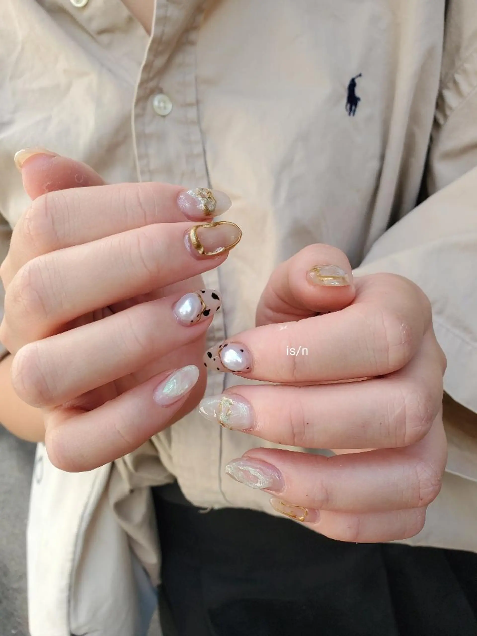 ネイル ハンドネイル 店長 佐藤のネイルデザイン