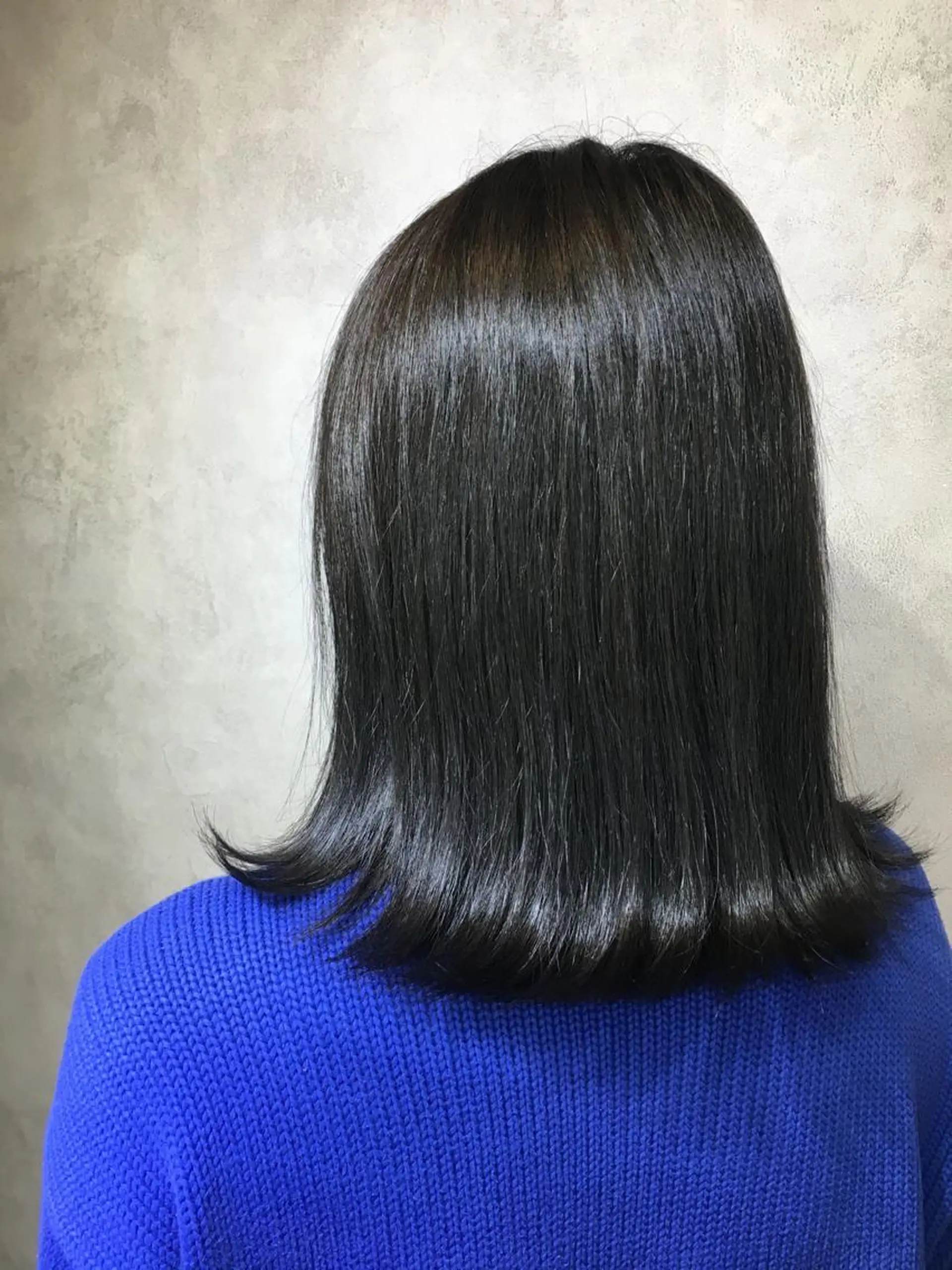 ミディアム カラー ヘアアレンジ トリートメント ヘッドスパ swan ユイカのヘアスタイル