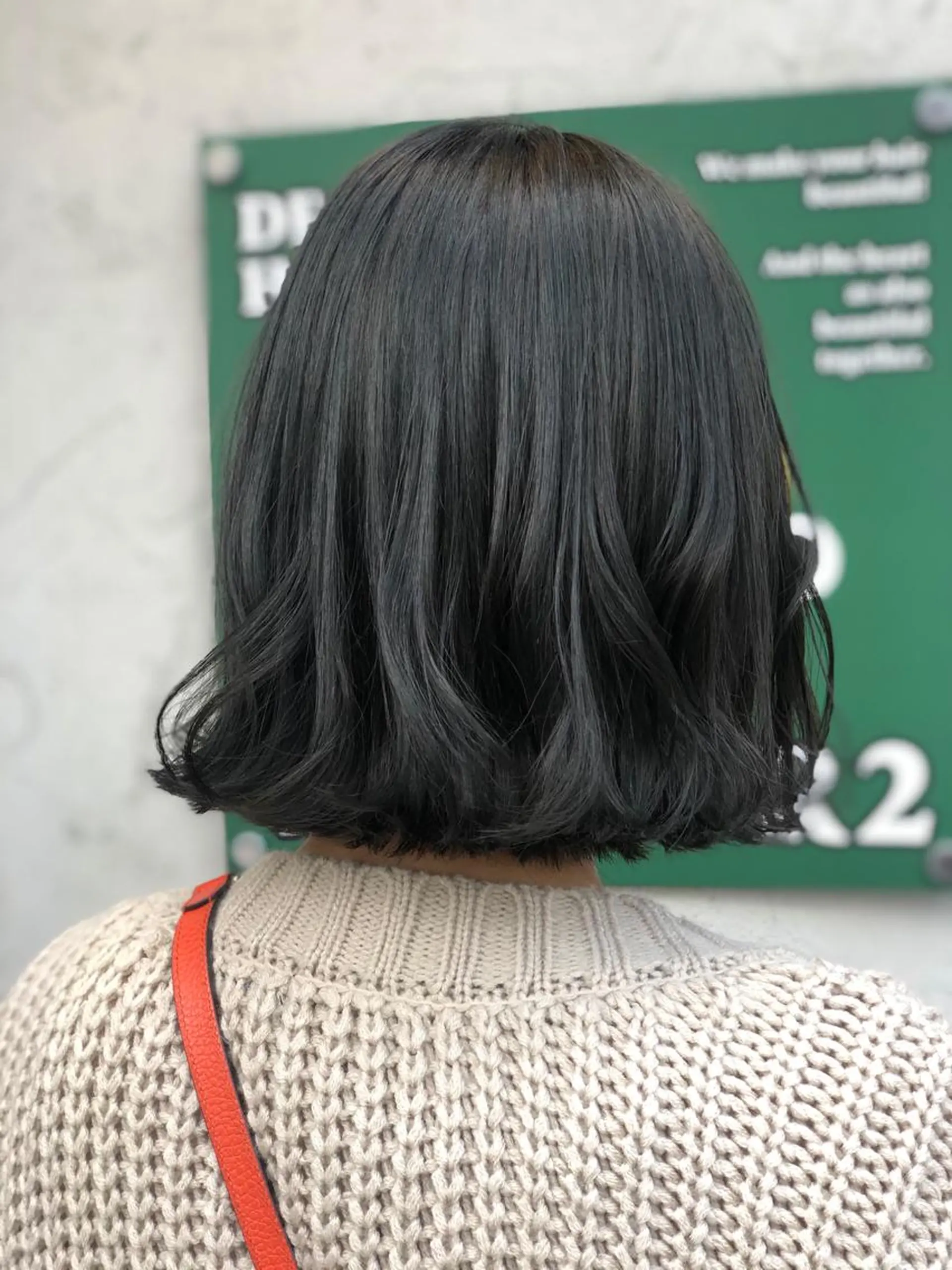 ミディアム カット ヘアカラー 國次 夕貴のヘアスタイル