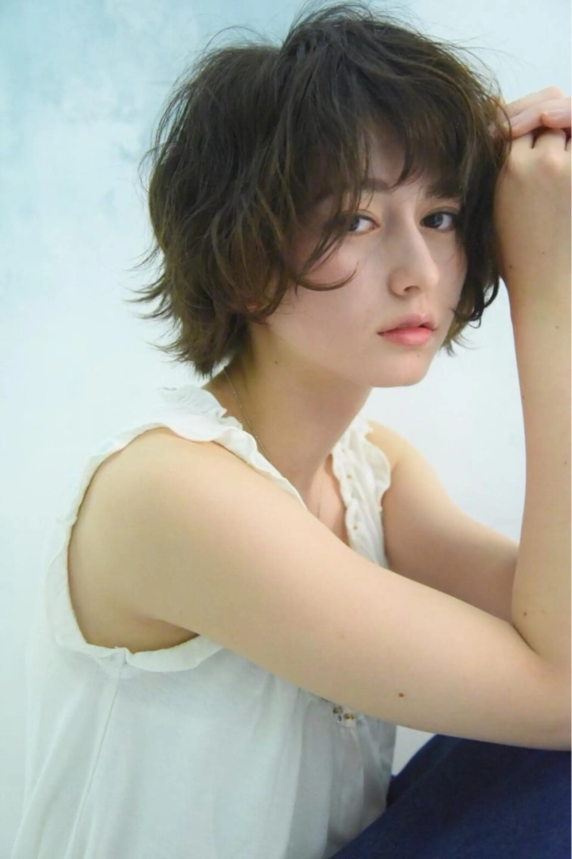 ミディアム カラー パーマ ヘアアレンジ メンズ キッズ ネイル マツエク・マツパ カット ヘアカラー トリートメント EnBlesS西宮 マンツーマン神道有基のヘアスタイル