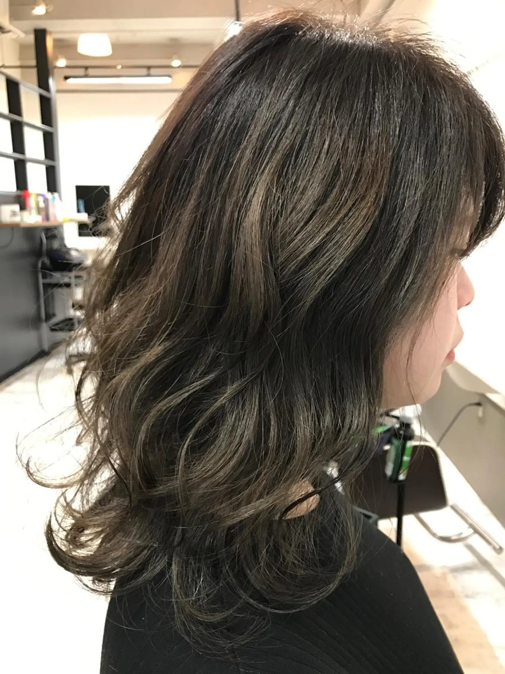 ミディアム カラー GiseL天神カラー 髪質改善/ブリーチのヘアスタイル