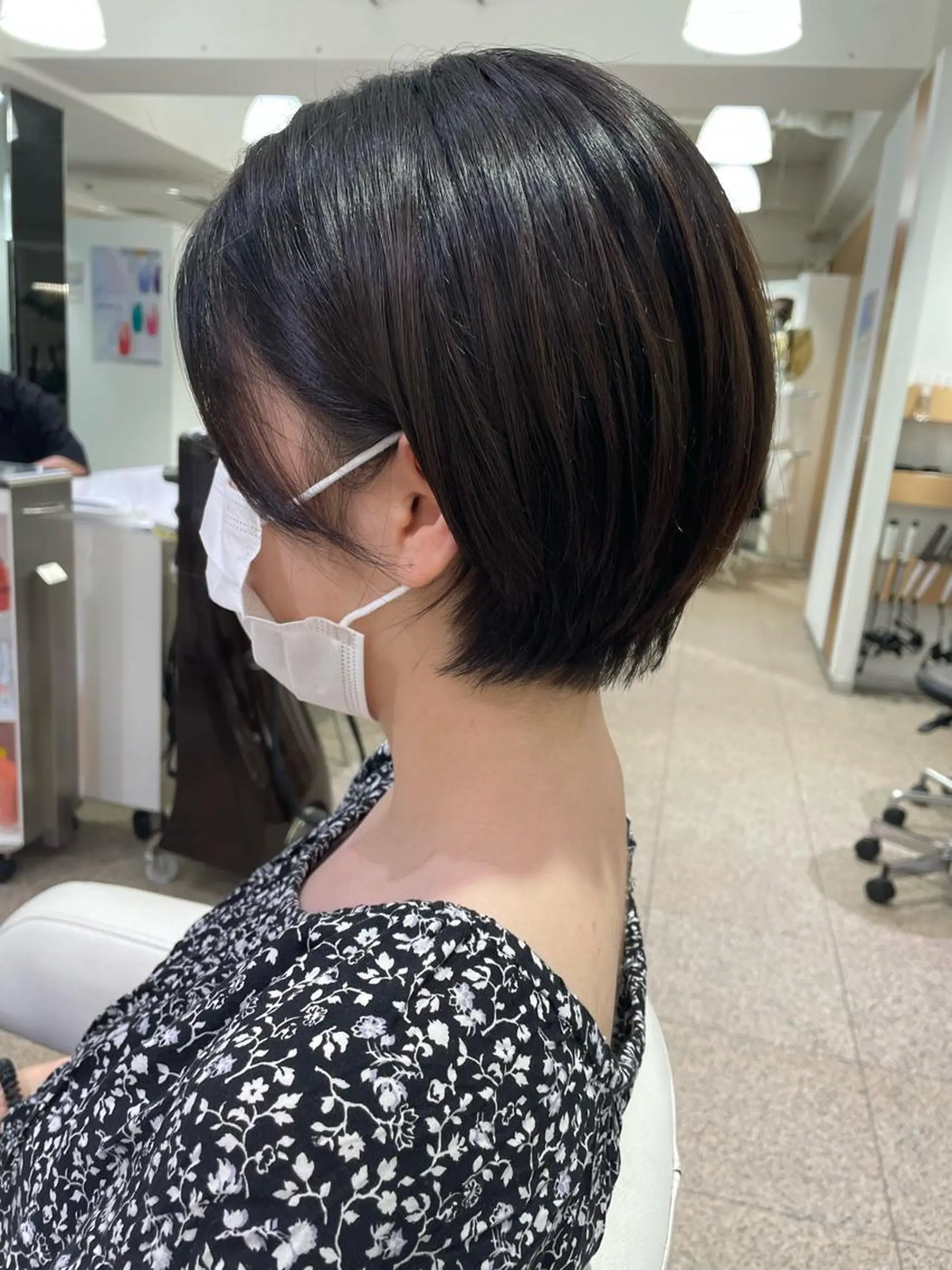 ショート 似合わせカット 迫留由弥のヘアスタイル