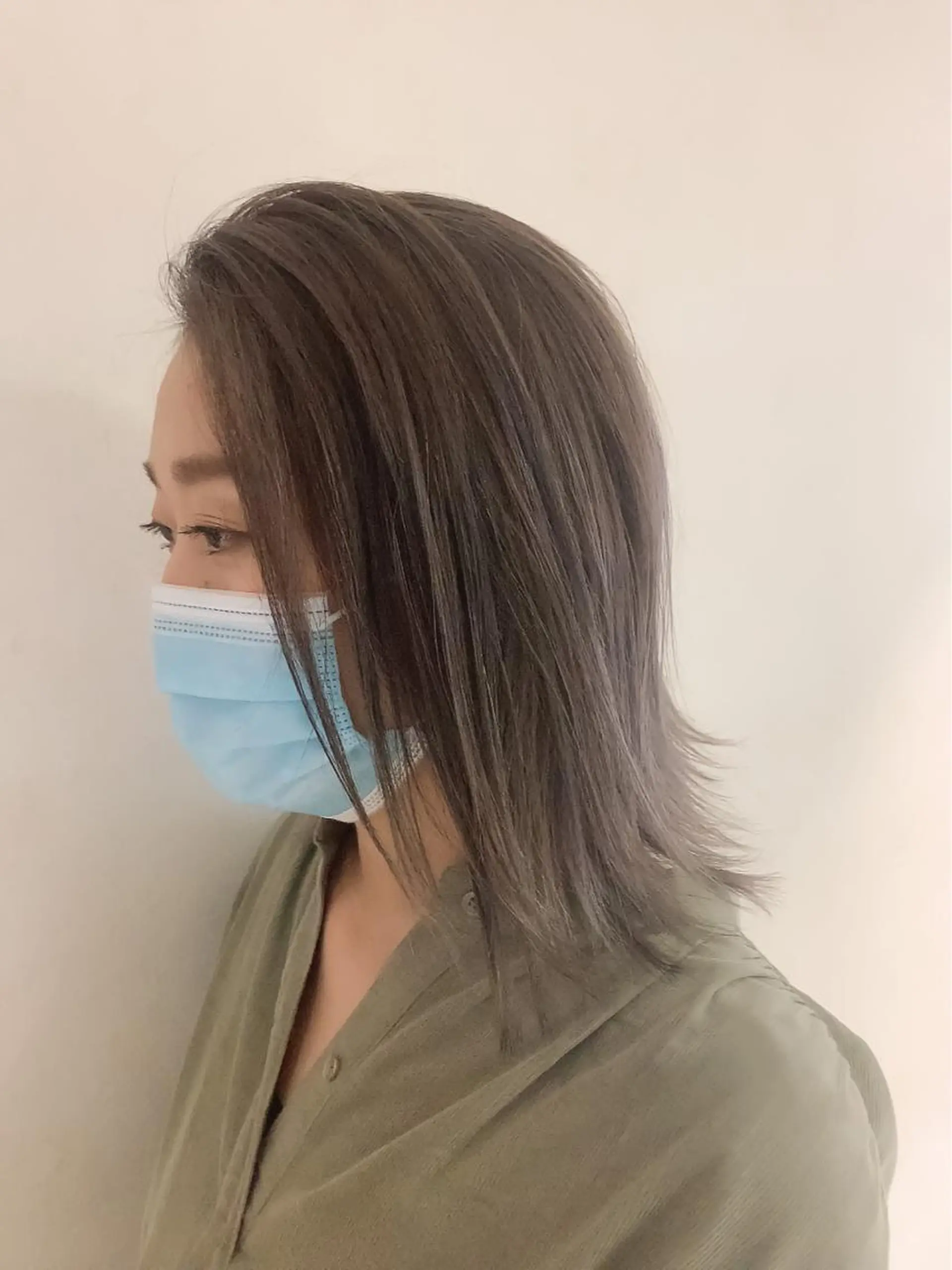 ミディアム 市村 正義のヘアスタイル