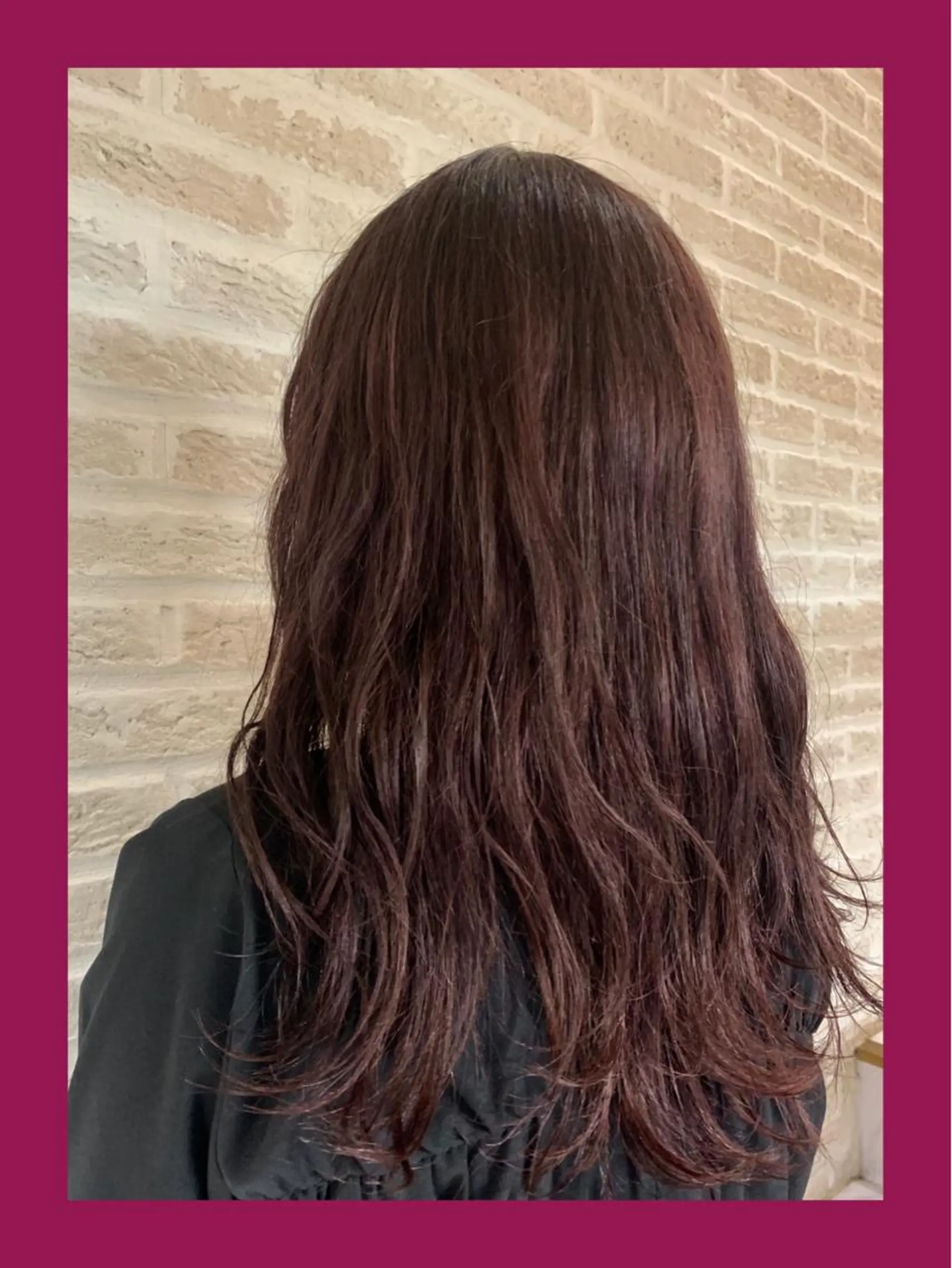 ロング カラー ✄折橋 彩花🐶🍑のヘアスタイル