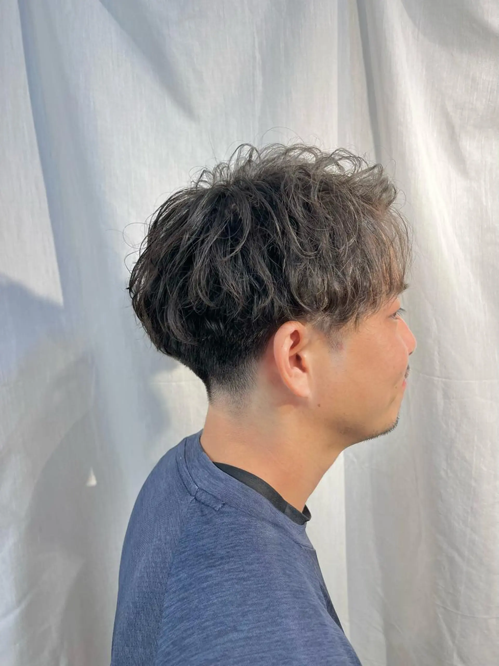 パーマ メンズ パーマ 透明感カラー/ ブリーチ無し/RYOのヘアスタイル