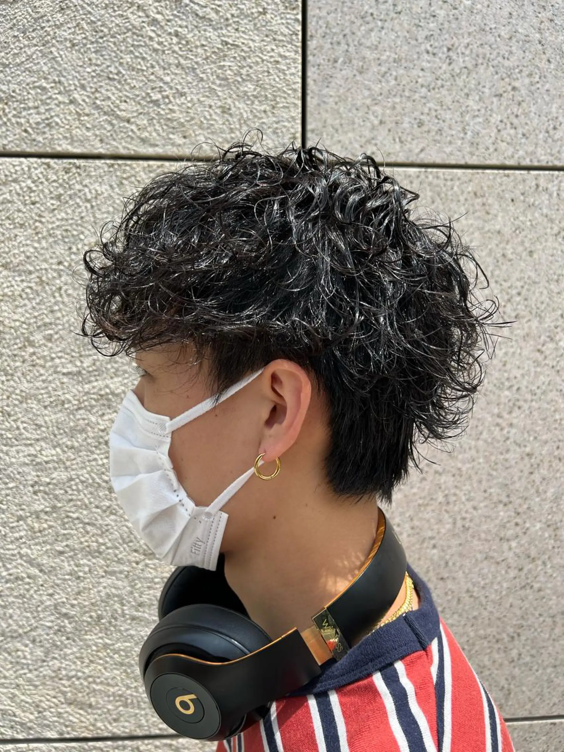 メンズ 糟谷 慈英のヘアスタイル