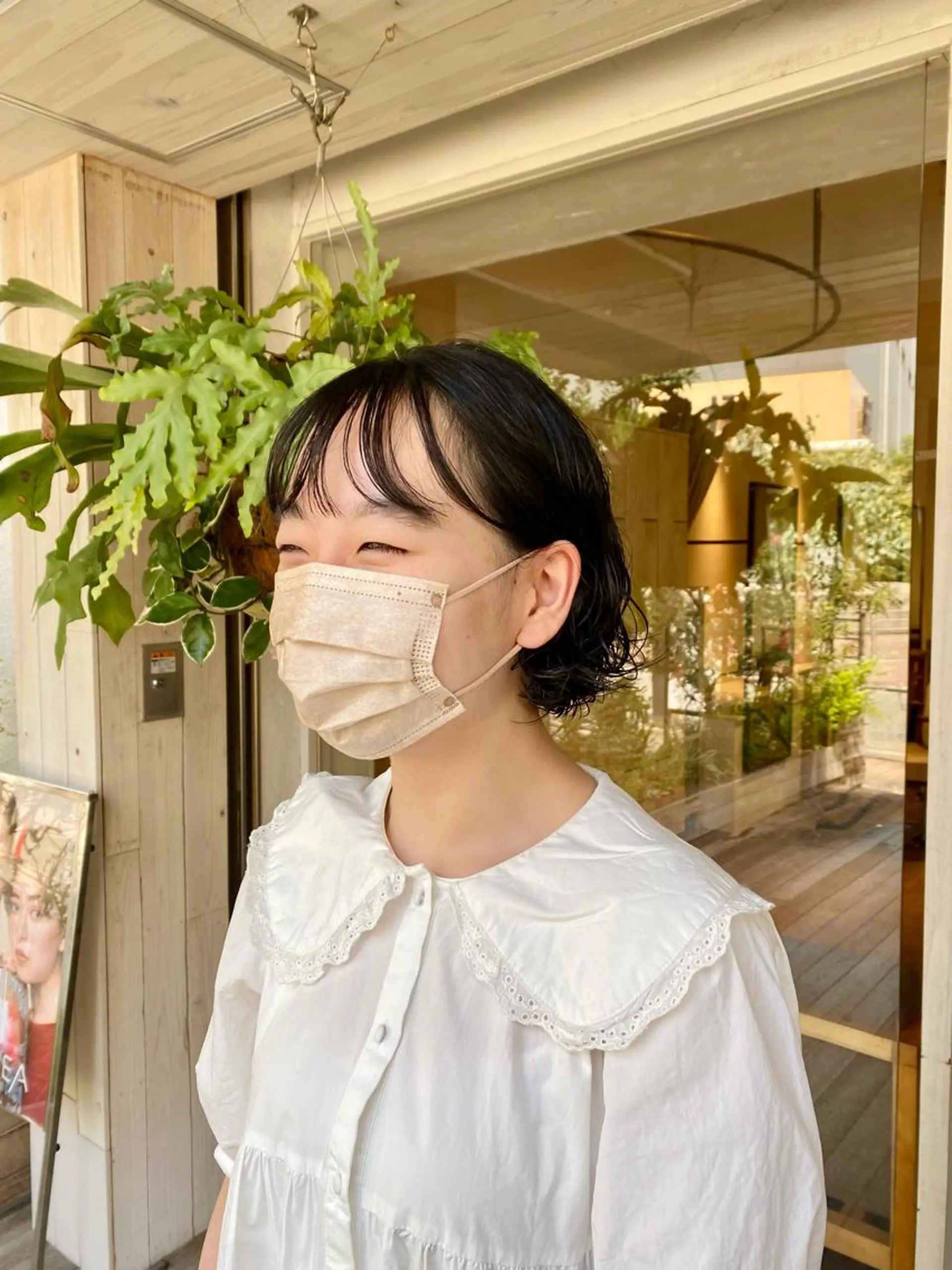 ショート パーマ BELLA阿部野 TOMOMIのヘアスタイル