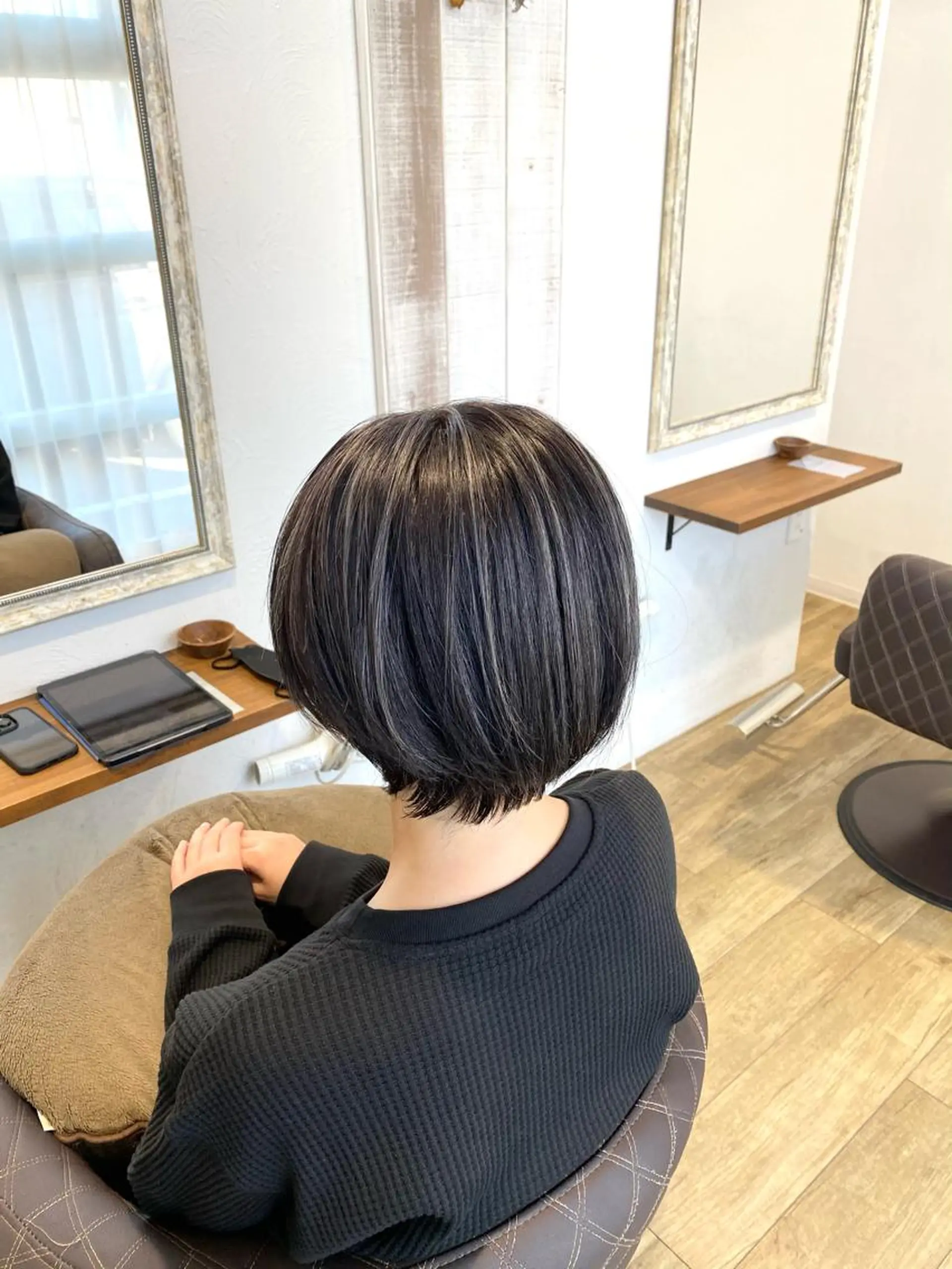 ショート ヘアカラー トリートメント 大橋 聖哉のヘアスタイル