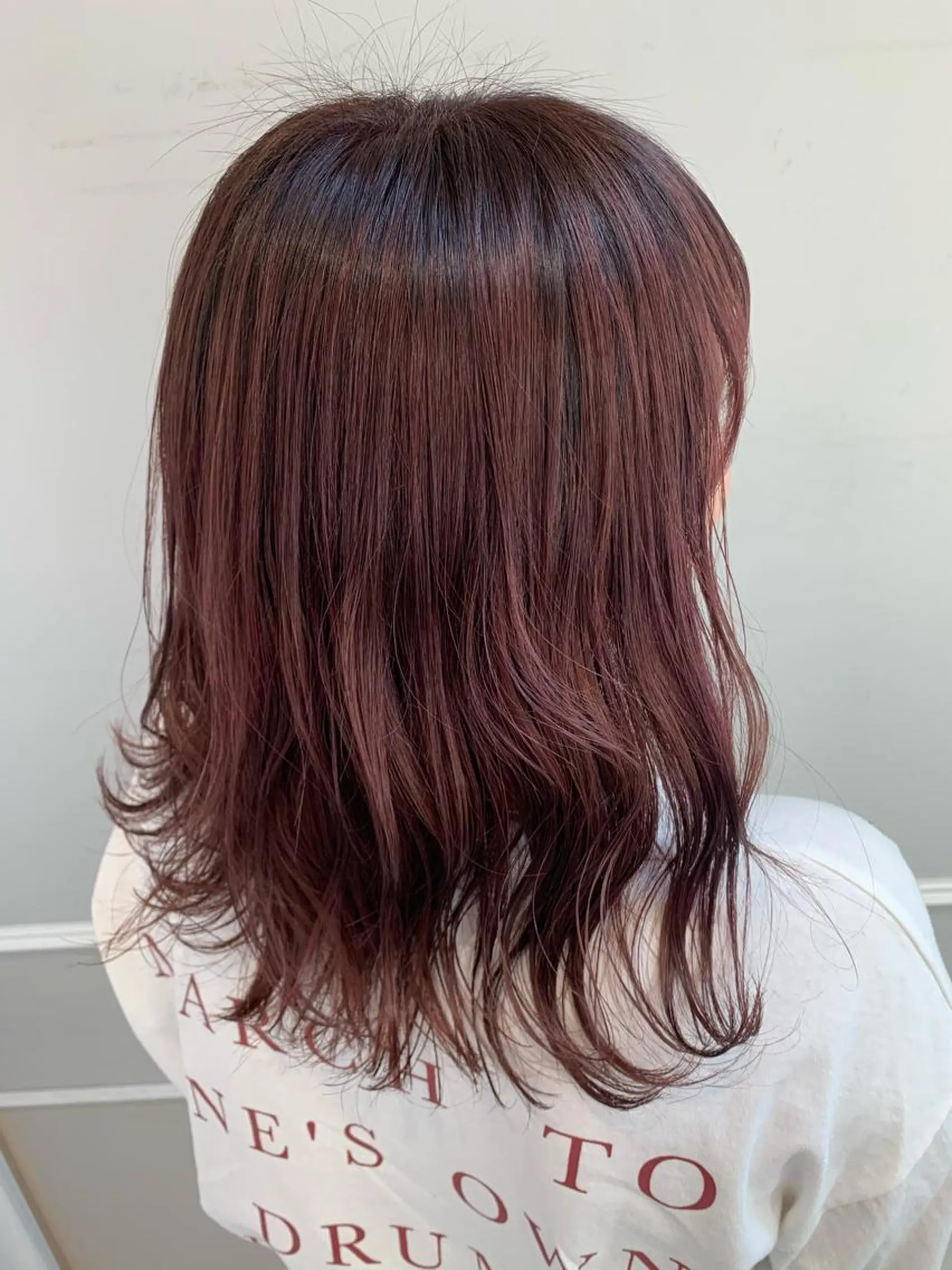 セミロング カラー ブリーチ ヘアカラー トリートメント 🦖鶴岡香純🦖 5/1から復帰しますのヘアスタイル