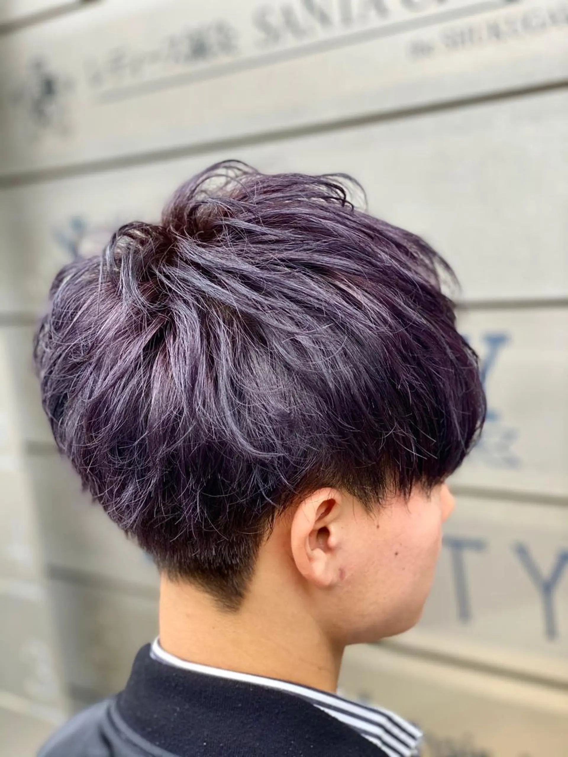 ショート カラー メンズ THINK SHOP KANTAのヘアスタイル