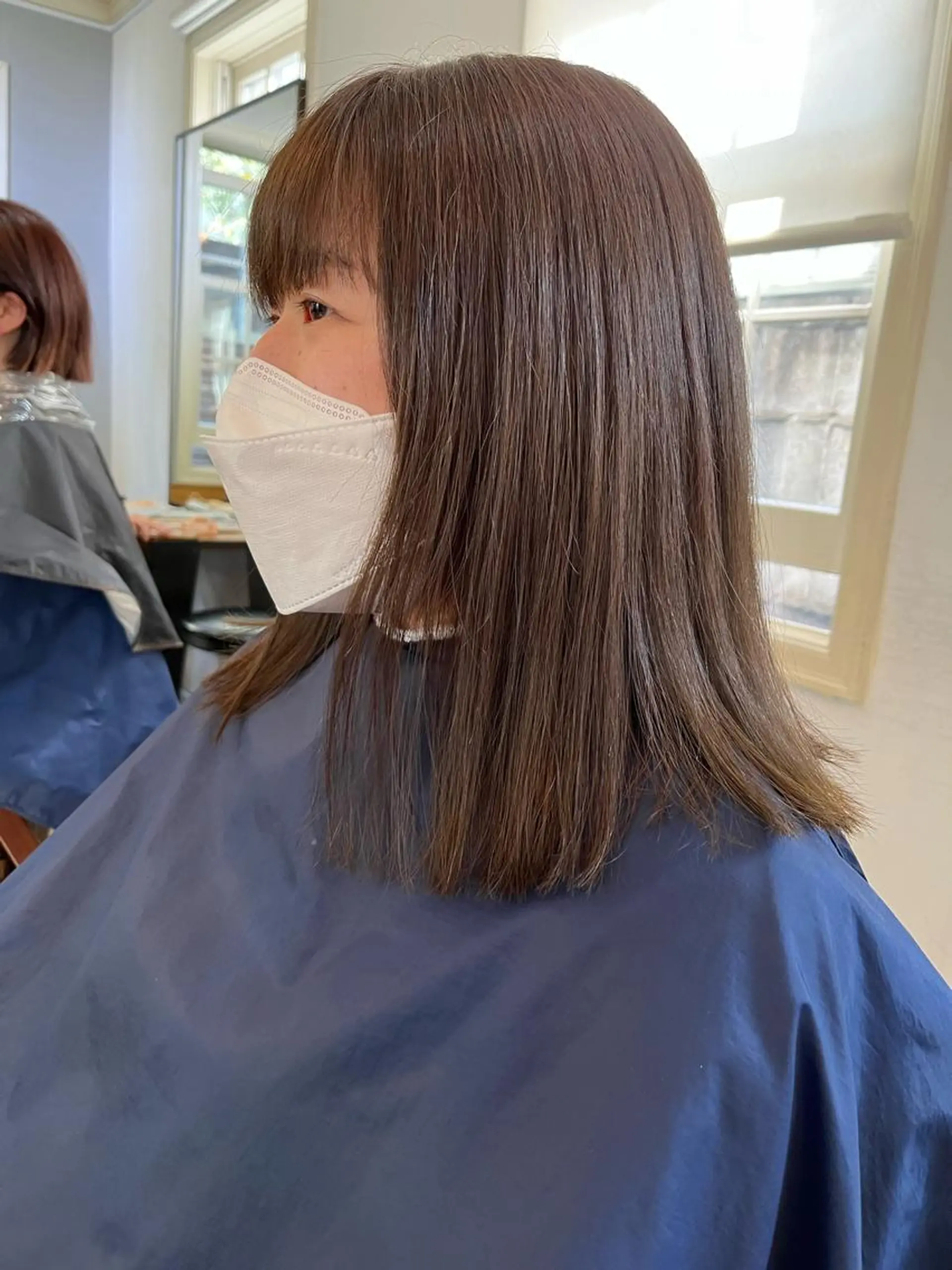 ミディアム カラー eri kinjoのヘアスタイル