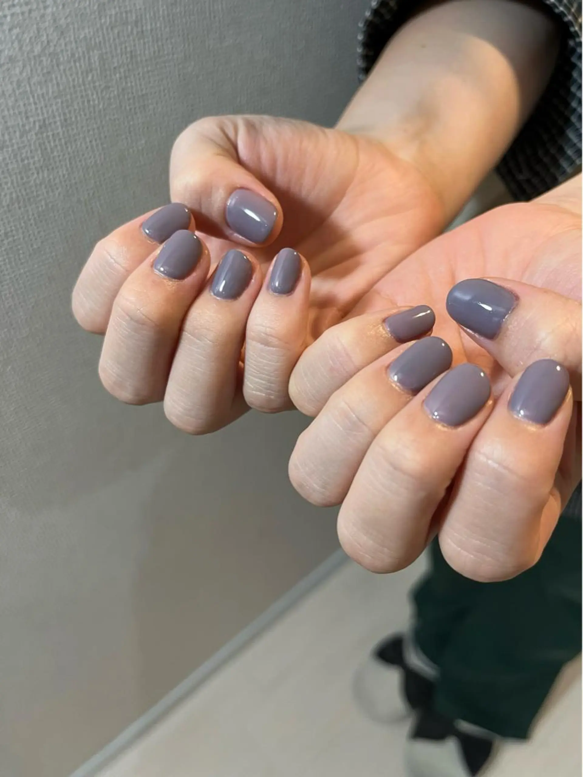 ネイル ワンカラーネイル ЯH.nail JURIのネイルデザイン