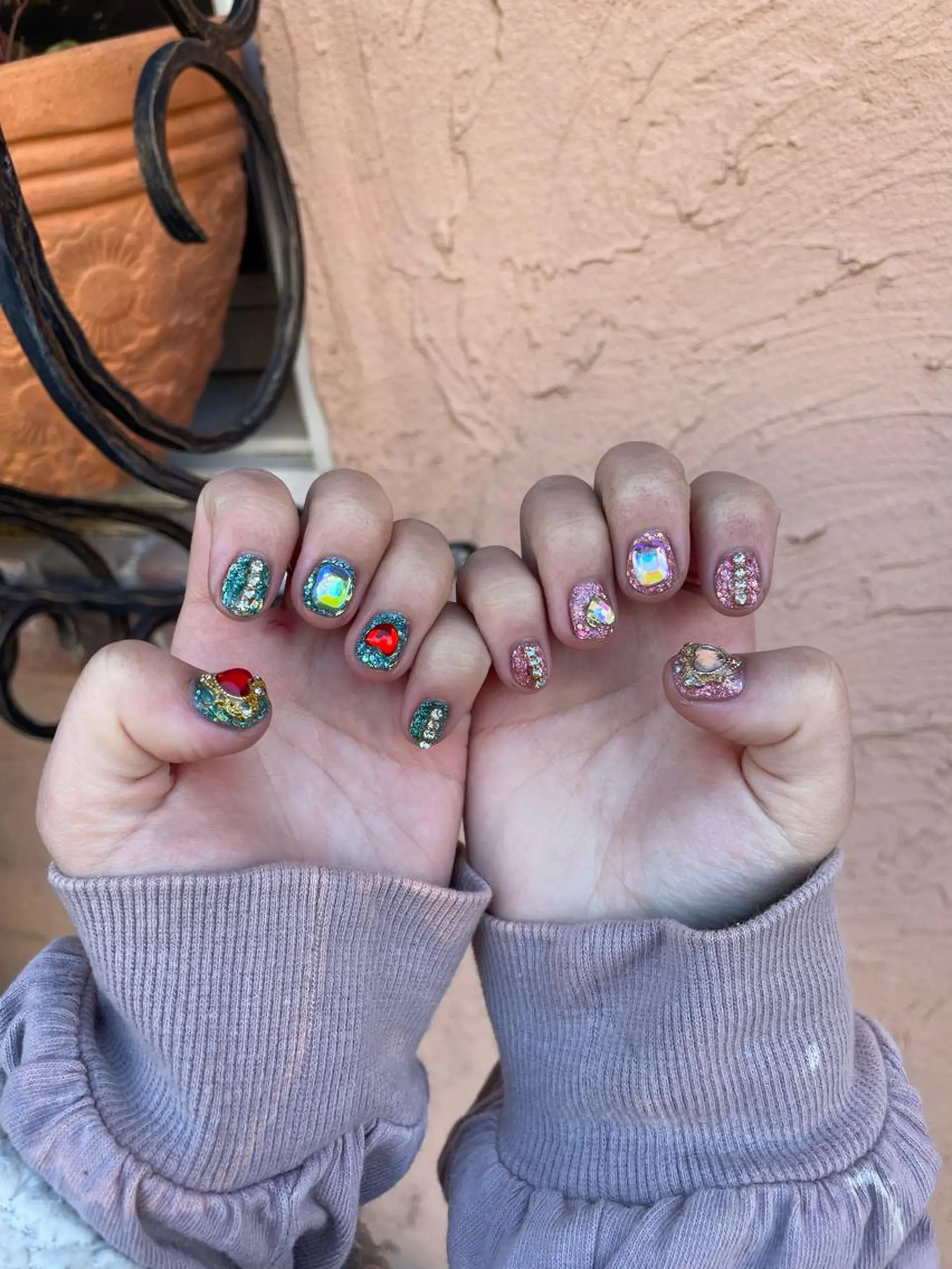 なつき/艶ピンク/ girly hairのヘアスタイル