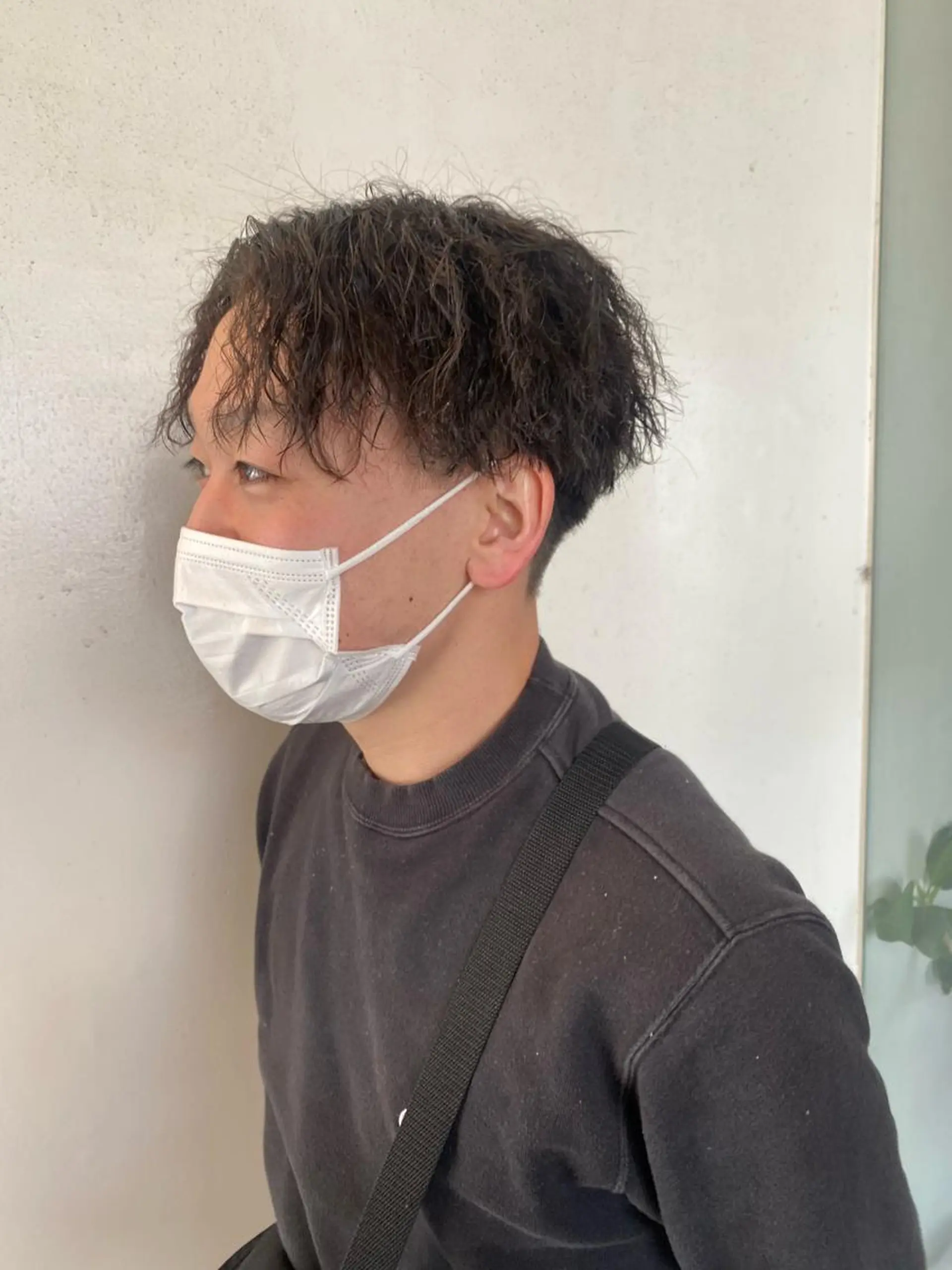 パーマ メンズ カット ヘアカラー トリートメント 中井 一葉のヘアスタイル