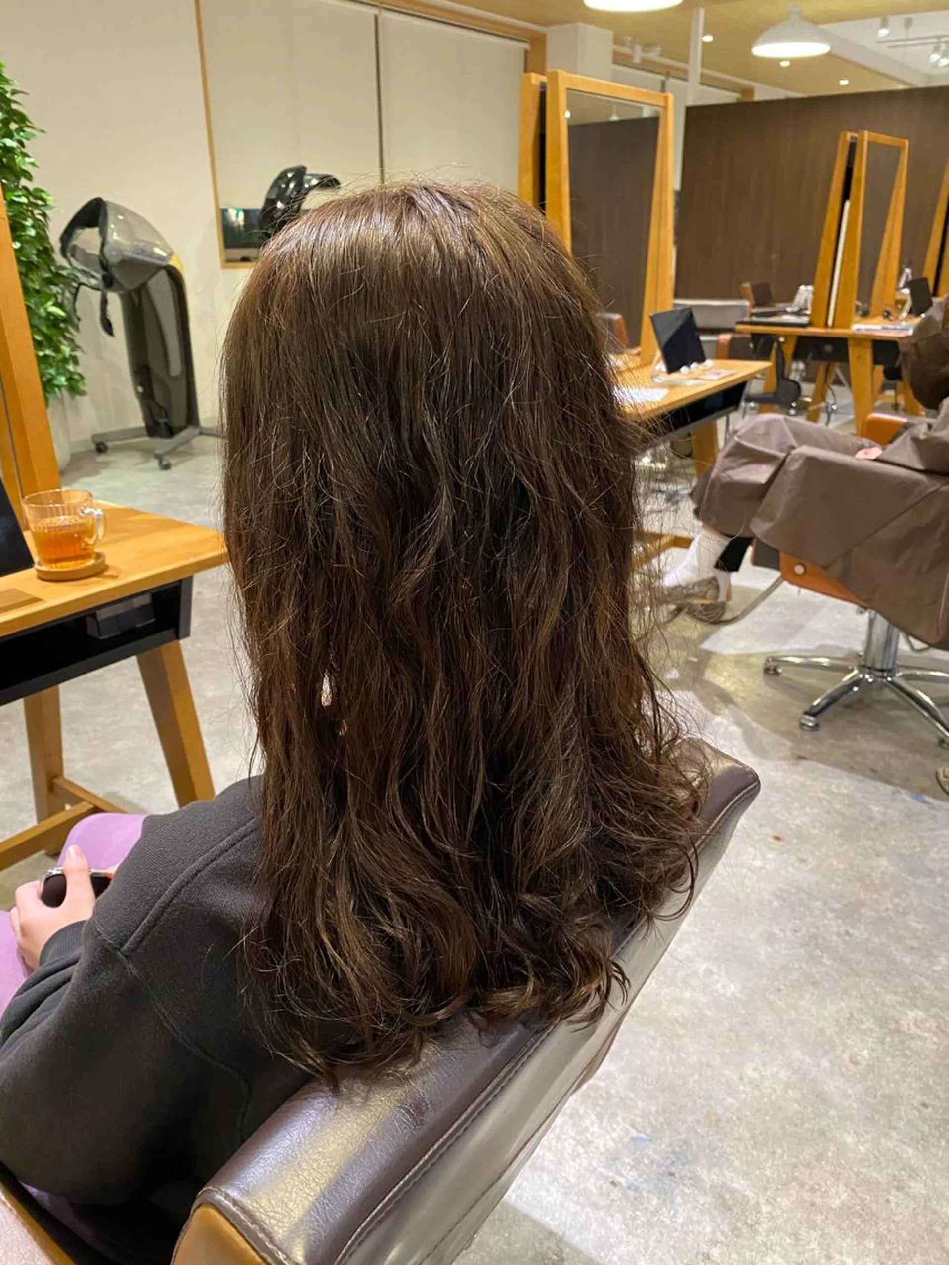 ロング パーマ Maison/松本/ 艶髪/カラー/メンズのヘアスタイル