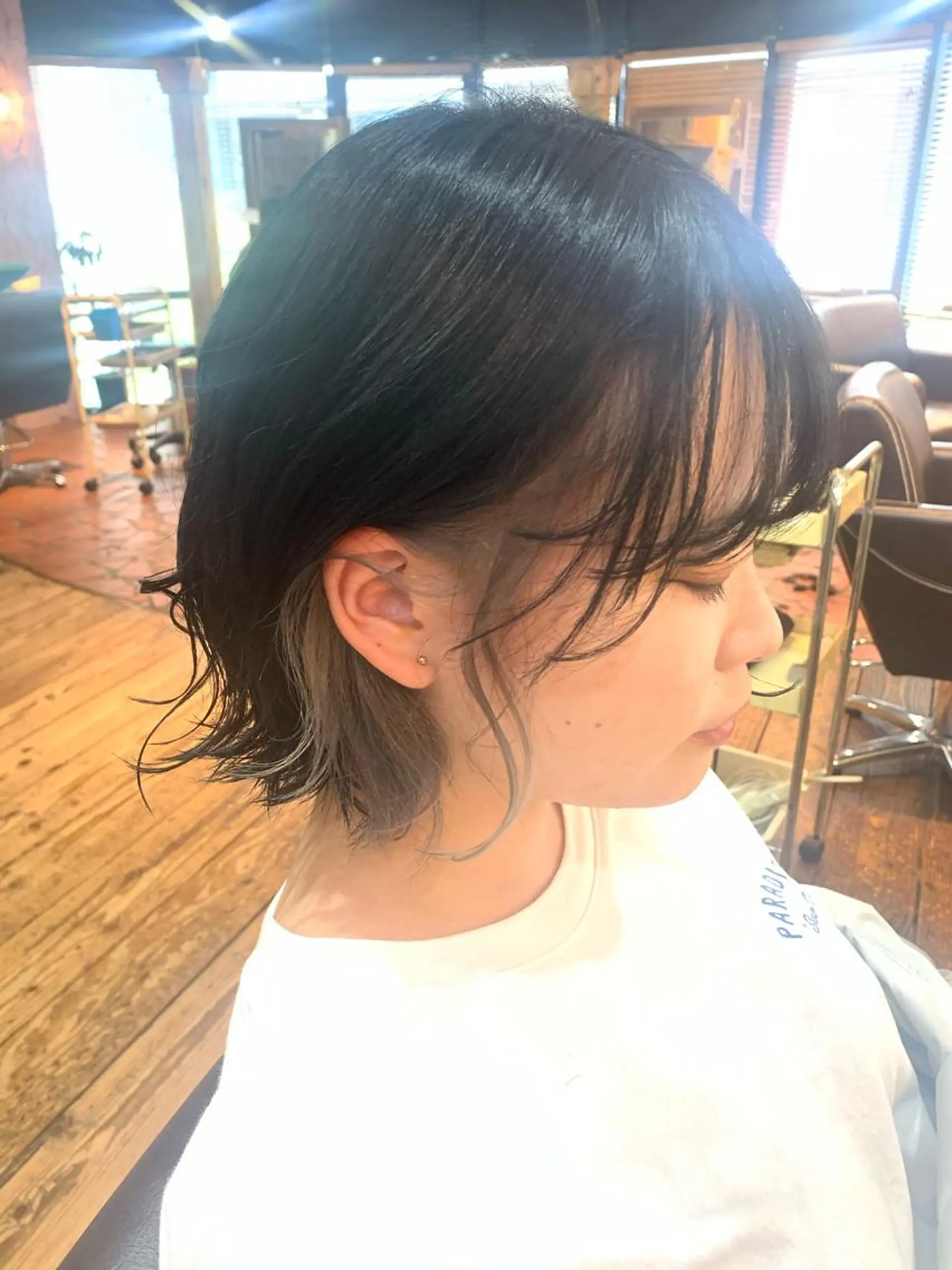 ショート カラー インナーカラー 🦋艶モテカラー/ヘ アセット🦋YURIのヘアスタイル