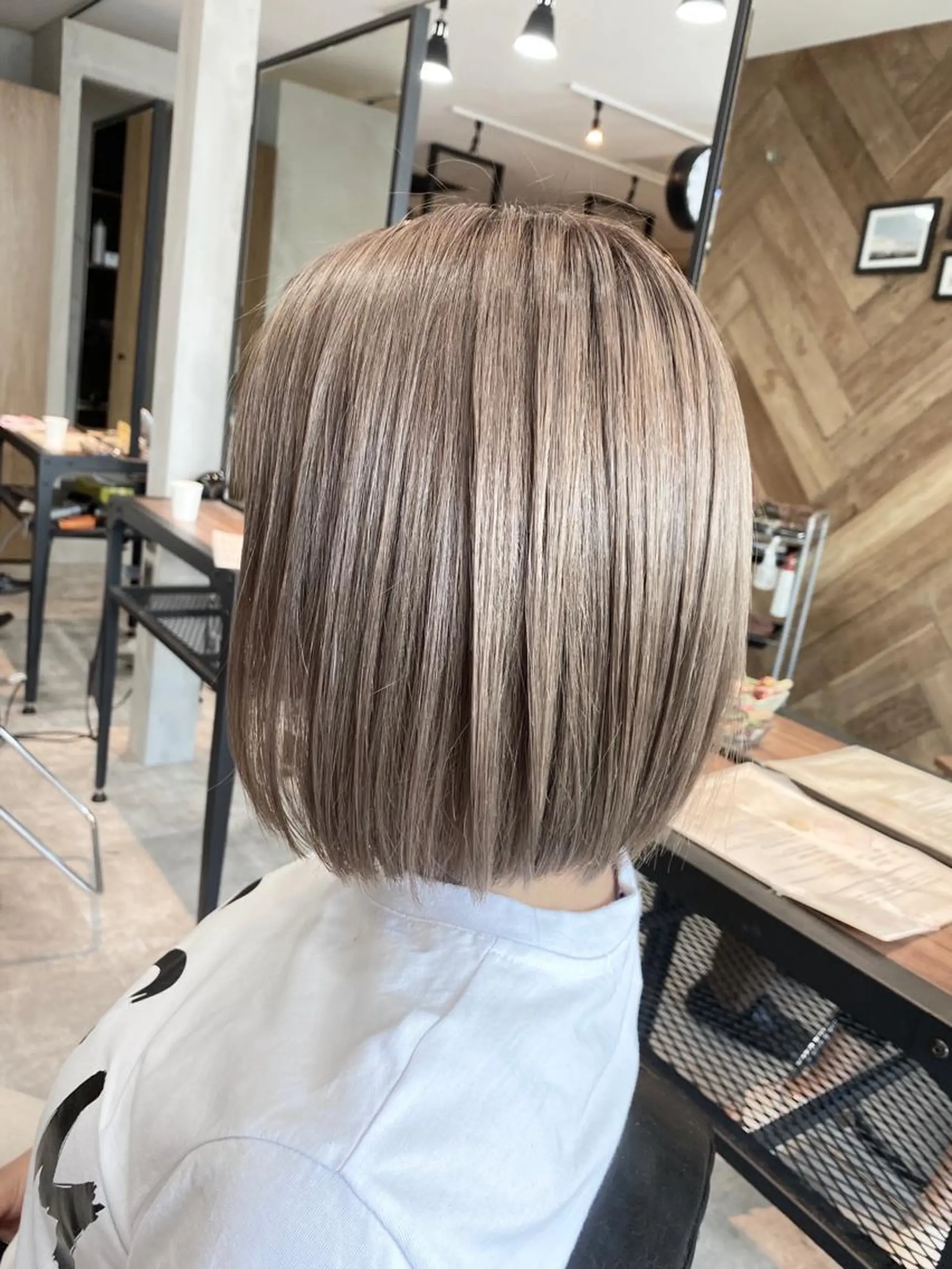 ミディアム カラー lafithhair ruu.南本庄のヘアスタイル