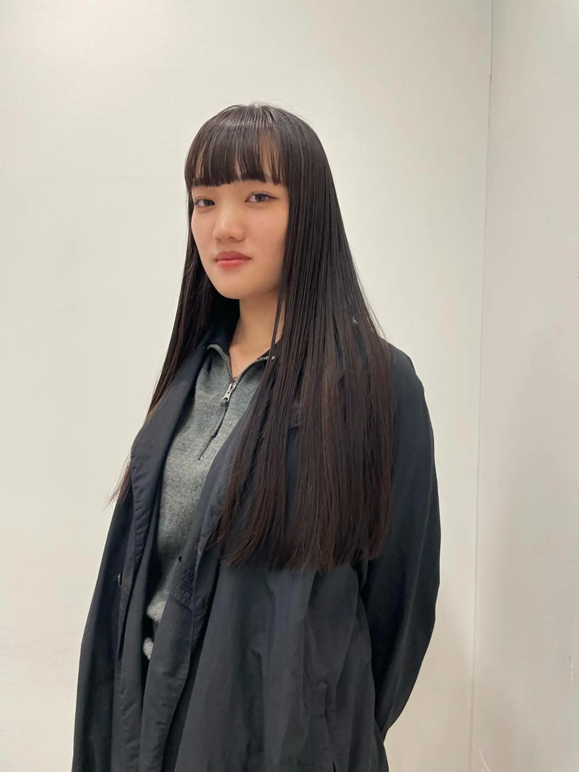 ロング カラー キッズ カット ヘアカラー トリートメント オトナヘア🌸 harukaのヘアスタイル