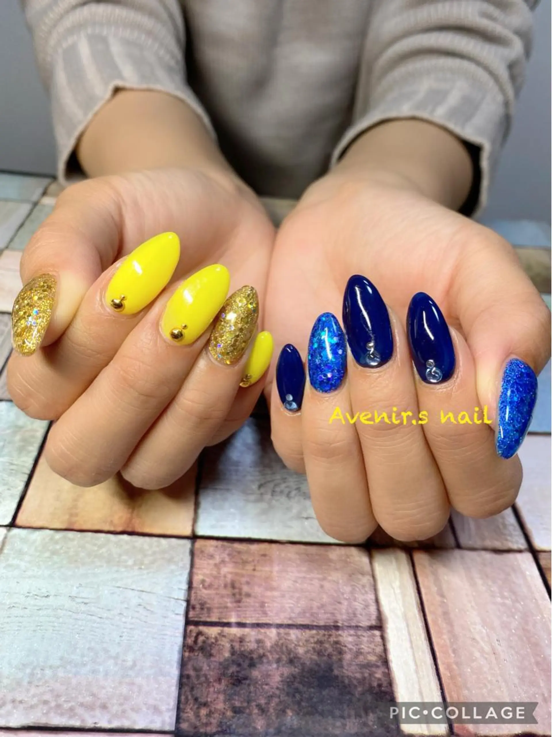 ネイル ラメ(グリッター) Home Salon Avenir.のネイルデザイン