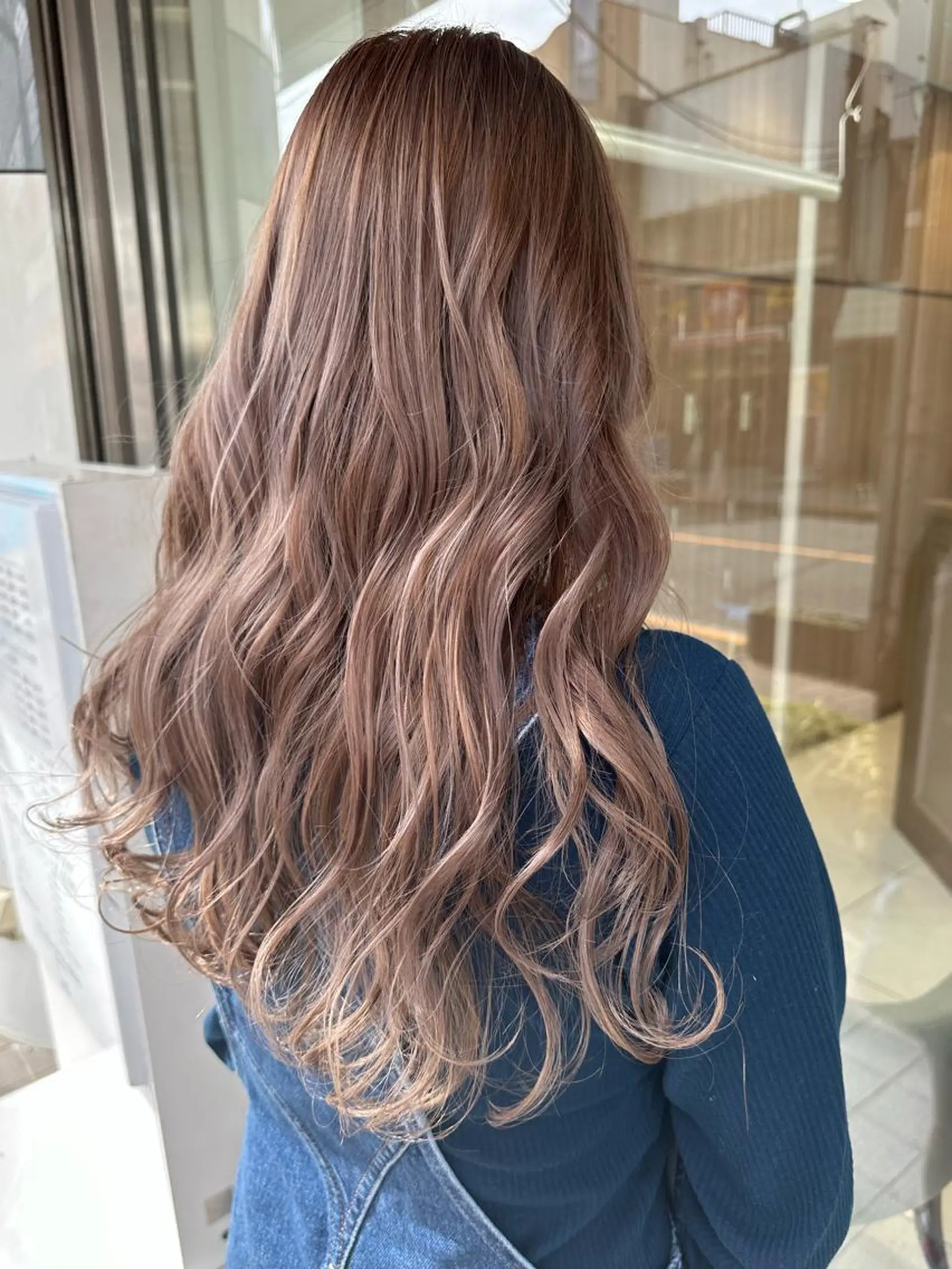 ロング カラー 島袋 ナオユキのヘアスタイル