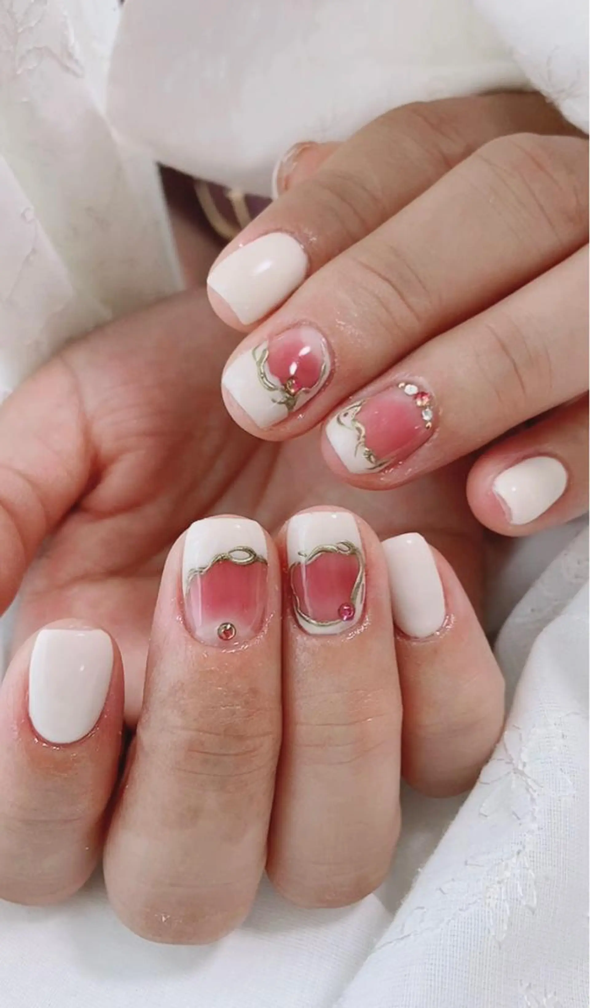 ネイル フレンチネイル HandSnail自宅サロン所属・HandSnail 座間自宅ネイルサロンのネイルデザイン