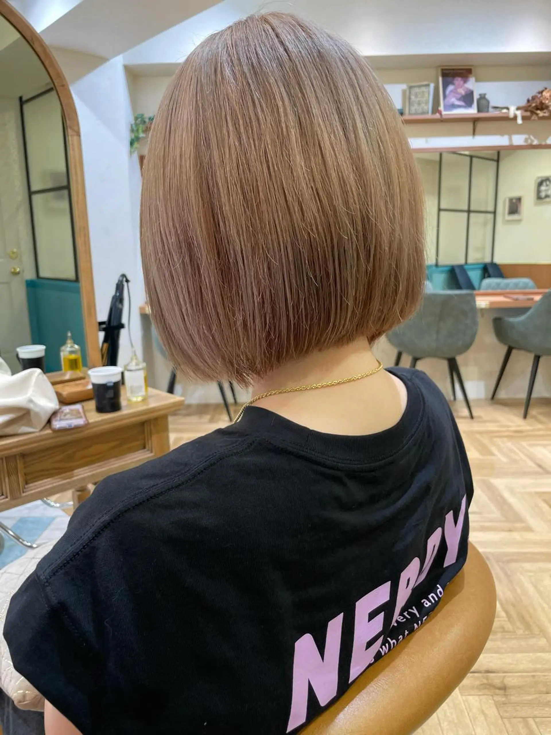 カラー カット ヘアカラー トリートメント 縮毛/ショート/ ボブ/レイヤー/小原のヘアスタイル