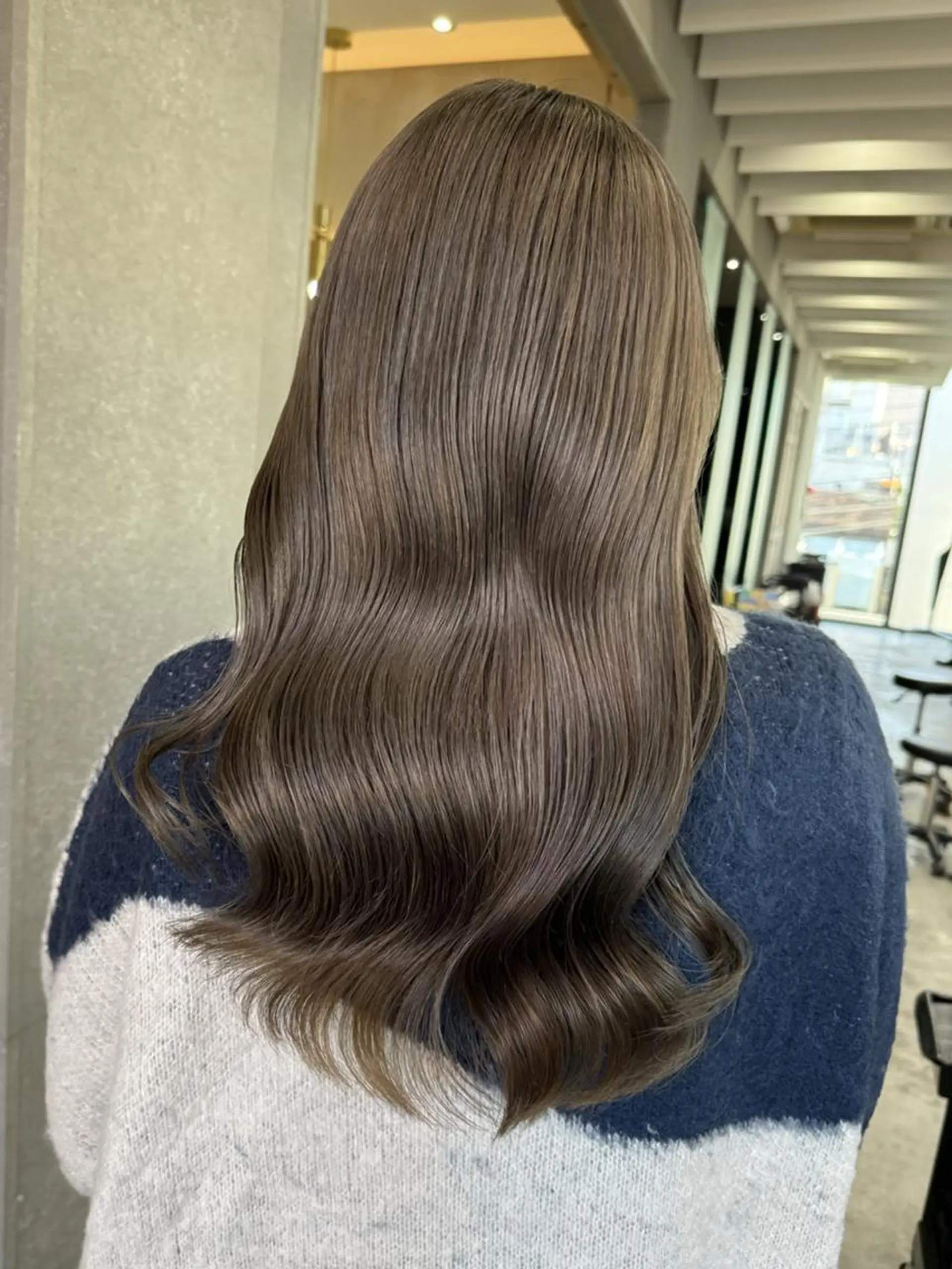 ロング カラー トリートメント ヘアセット Lond oneのヘアスタイル