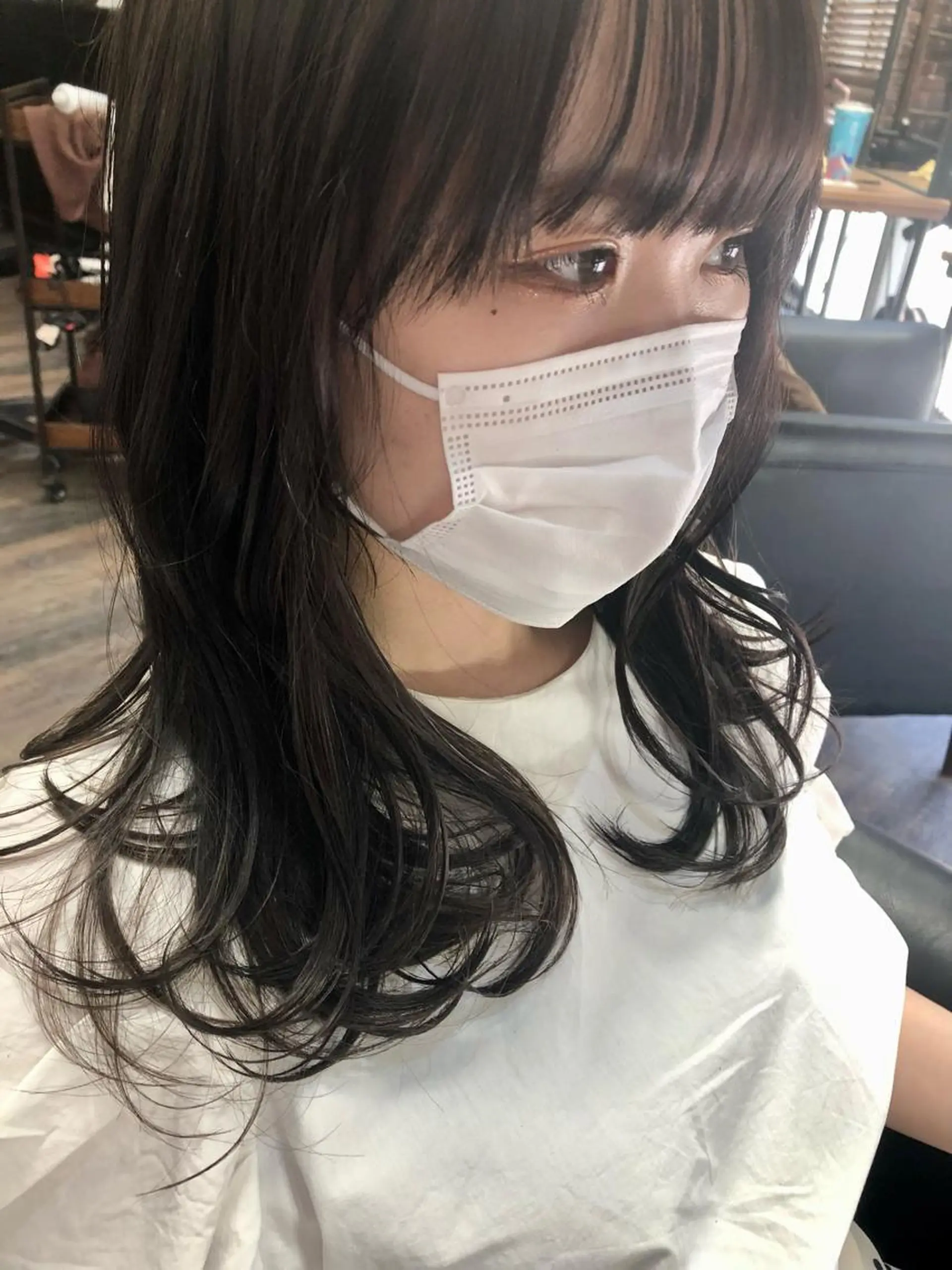 ロング カラー ヘアアレンジ カット ヘアカラー トリートメント 🤍清楚系 韓国レイヤー🤍拓朗のヘアスタイル