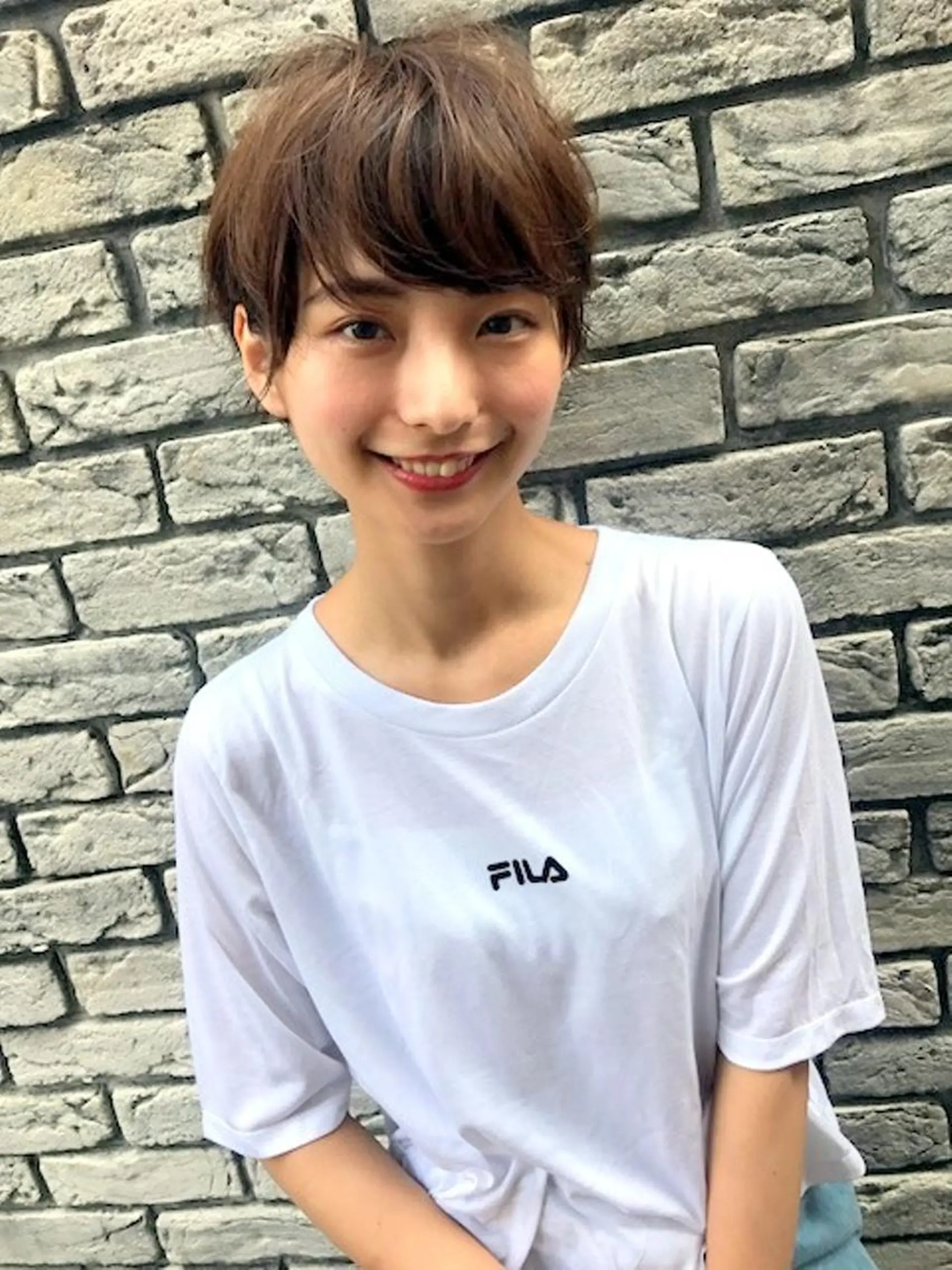 ショート 羽田 ひろむのヘアスタイル