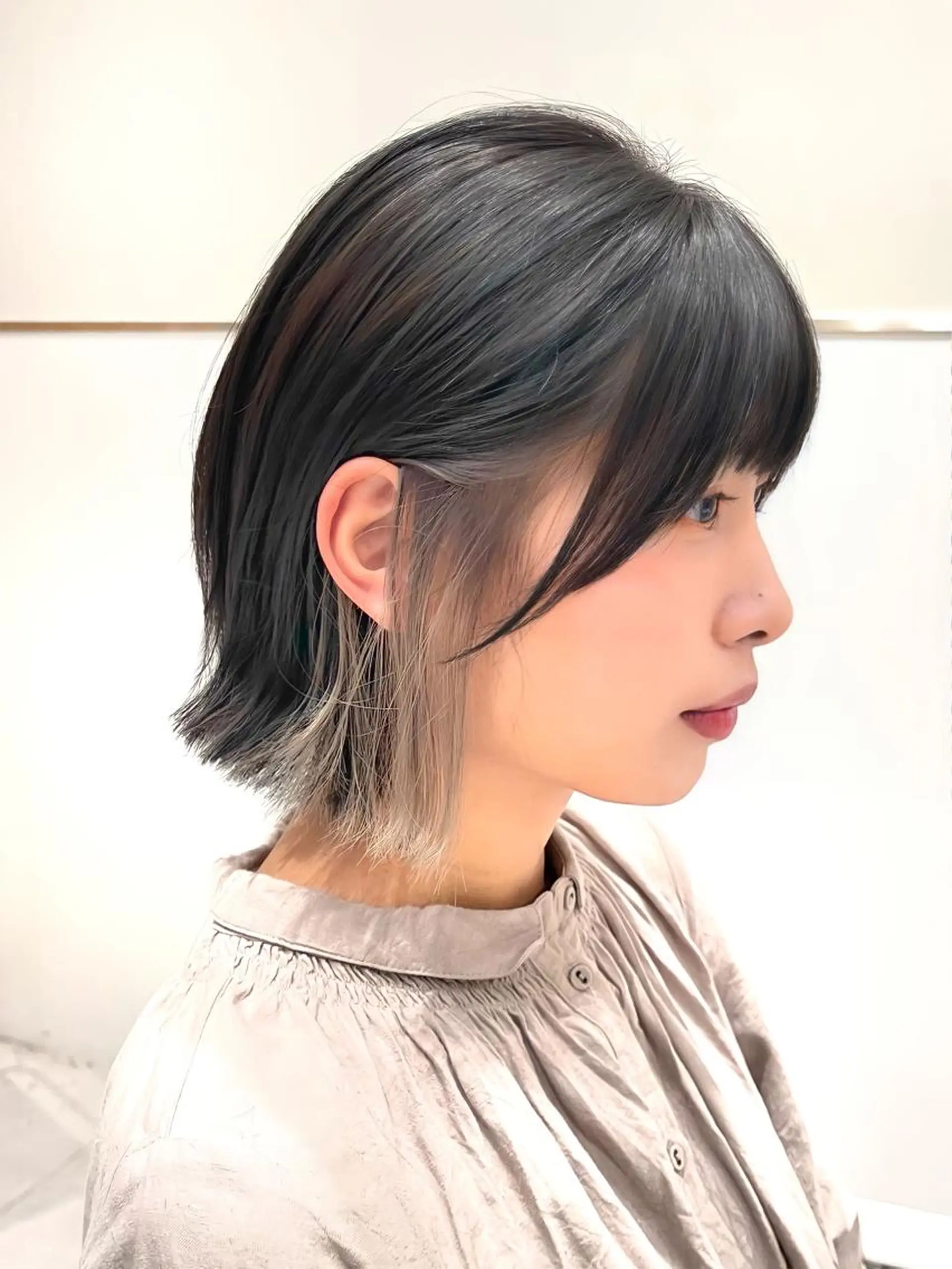 ショート カラー パーマ ヘアアレンジ レイヤーカット/ボブ /縮毛矯正✨大輝のヘアスタイル