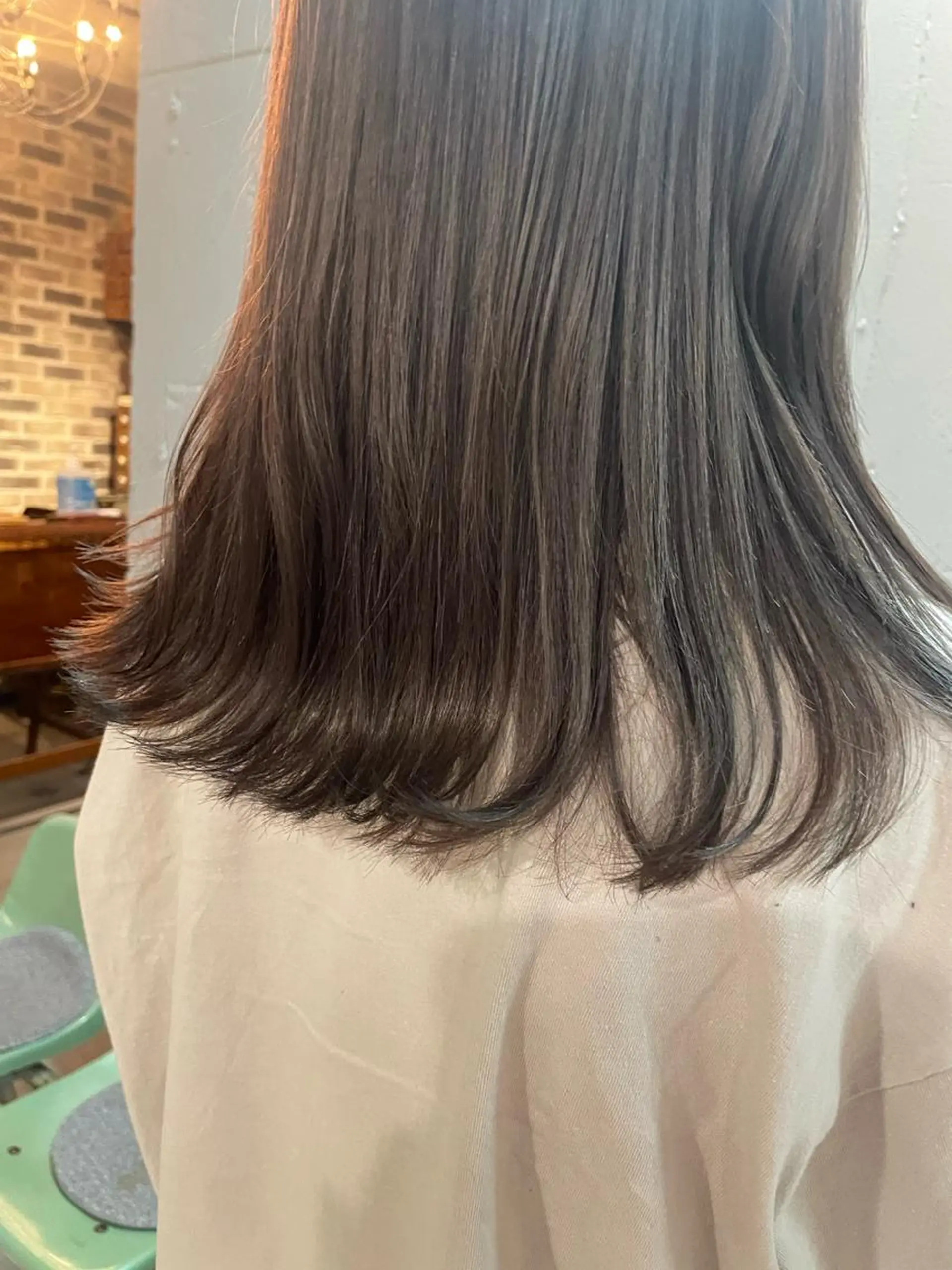 ミディアム カラー ミディアムパーマ ダブルカラー グラデーションカラー ハイライトカラー イルミナカラー ヘアカラー トリートメント 🌼褒められヘア🌼 kaoのヘアスタイル