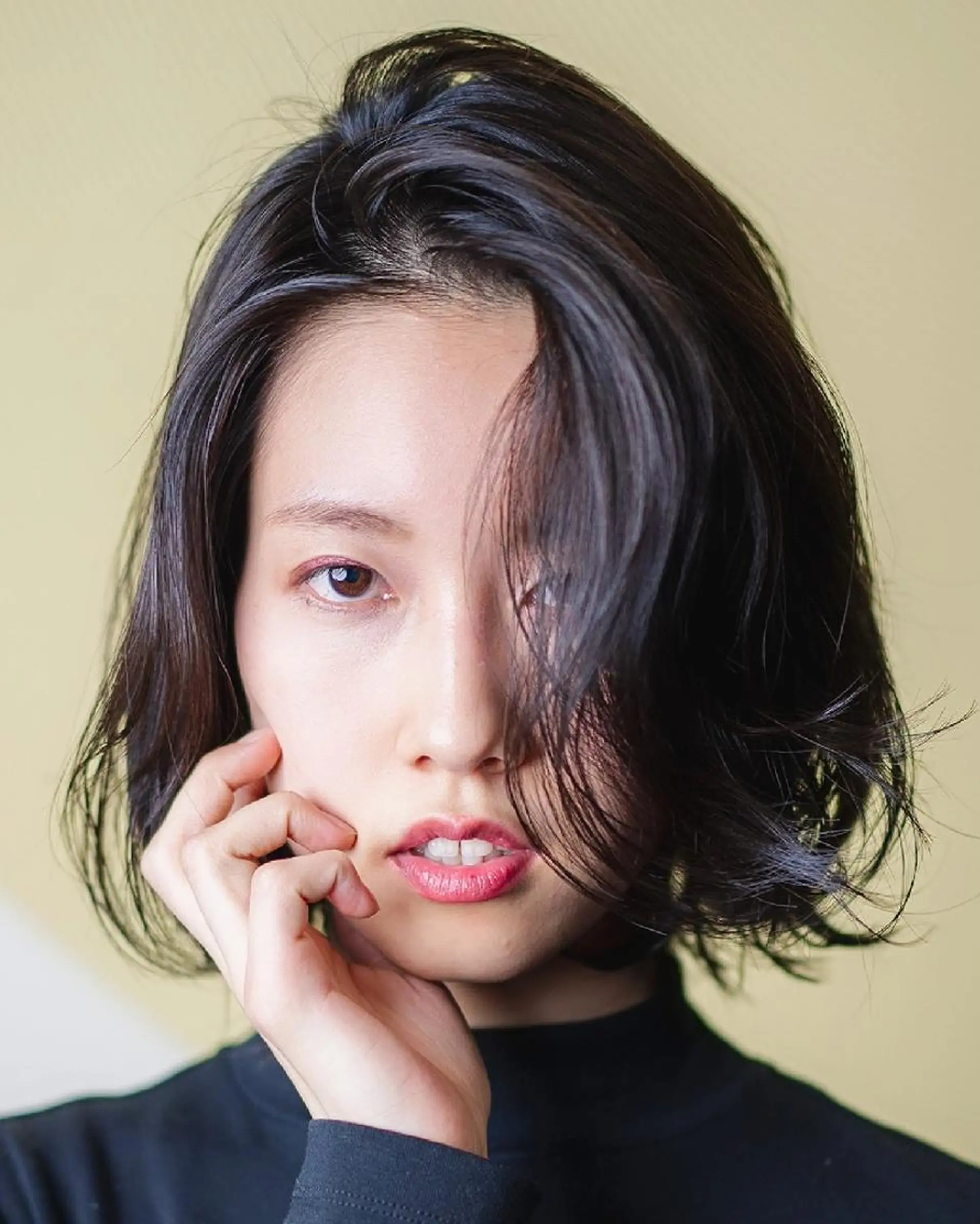 ミディアム カラー 松尾 泰伸のヘアスタイル