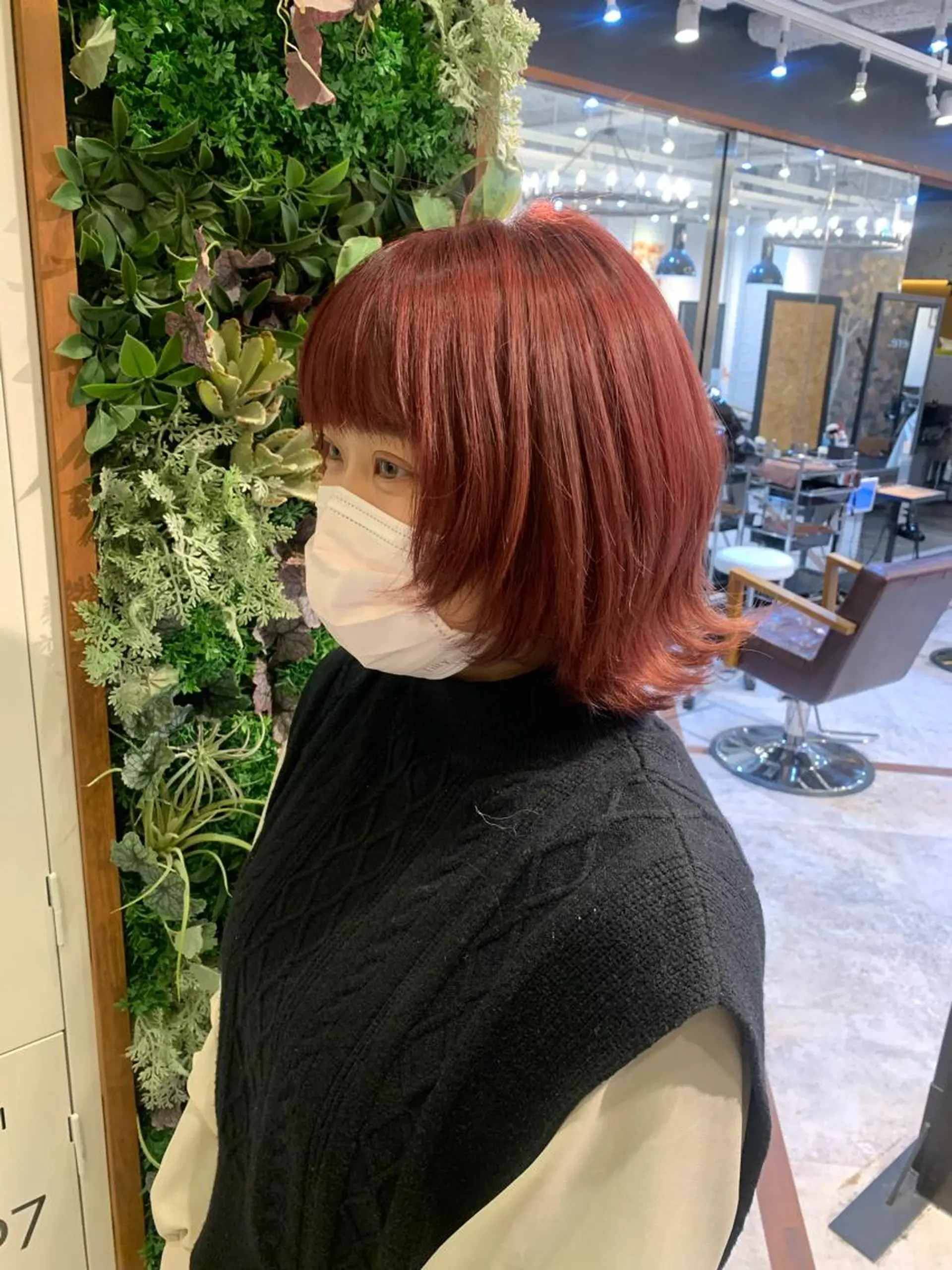 ショート カラー アッシュ ピンクカラー ピンクアッシュ ボブ ウルフカット カット ヘアカラー トリートメント 髪質改善/白髪ぼかし KENTAのヘアスタイル