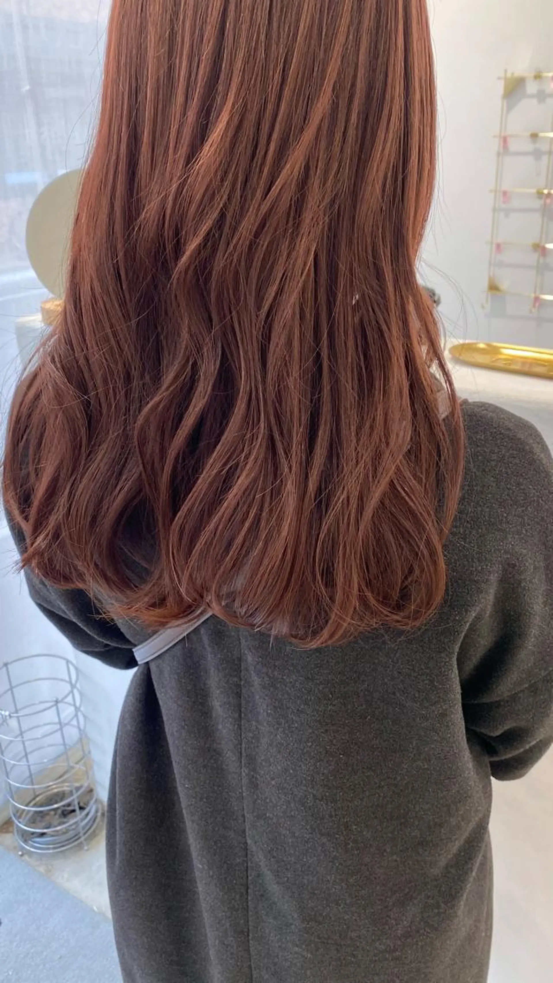 ロング カラー ピンクカラー hair shioのヘアスタイル