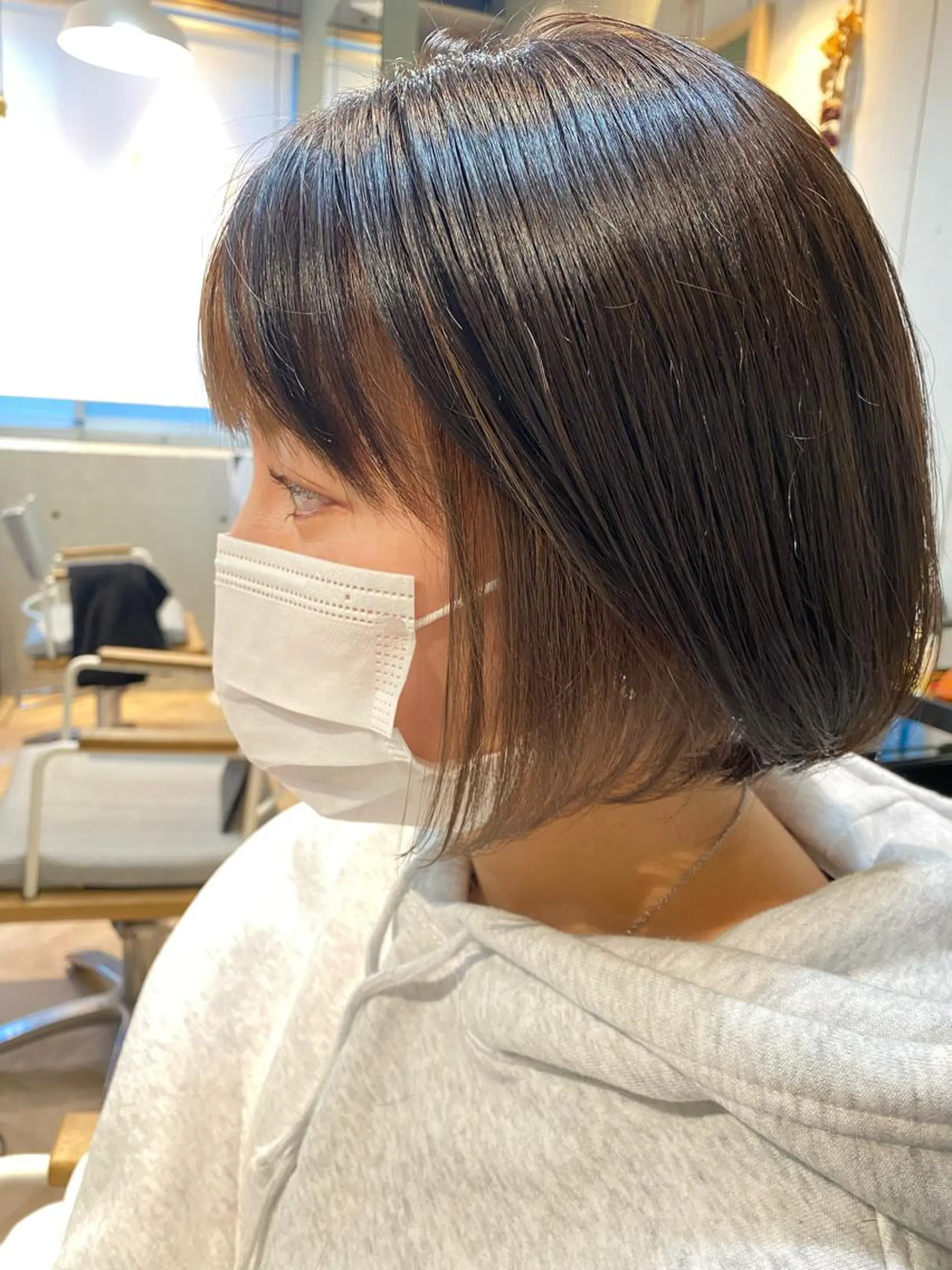 ショート ヘアカラー 西山 恵太郎のヘアスタイル