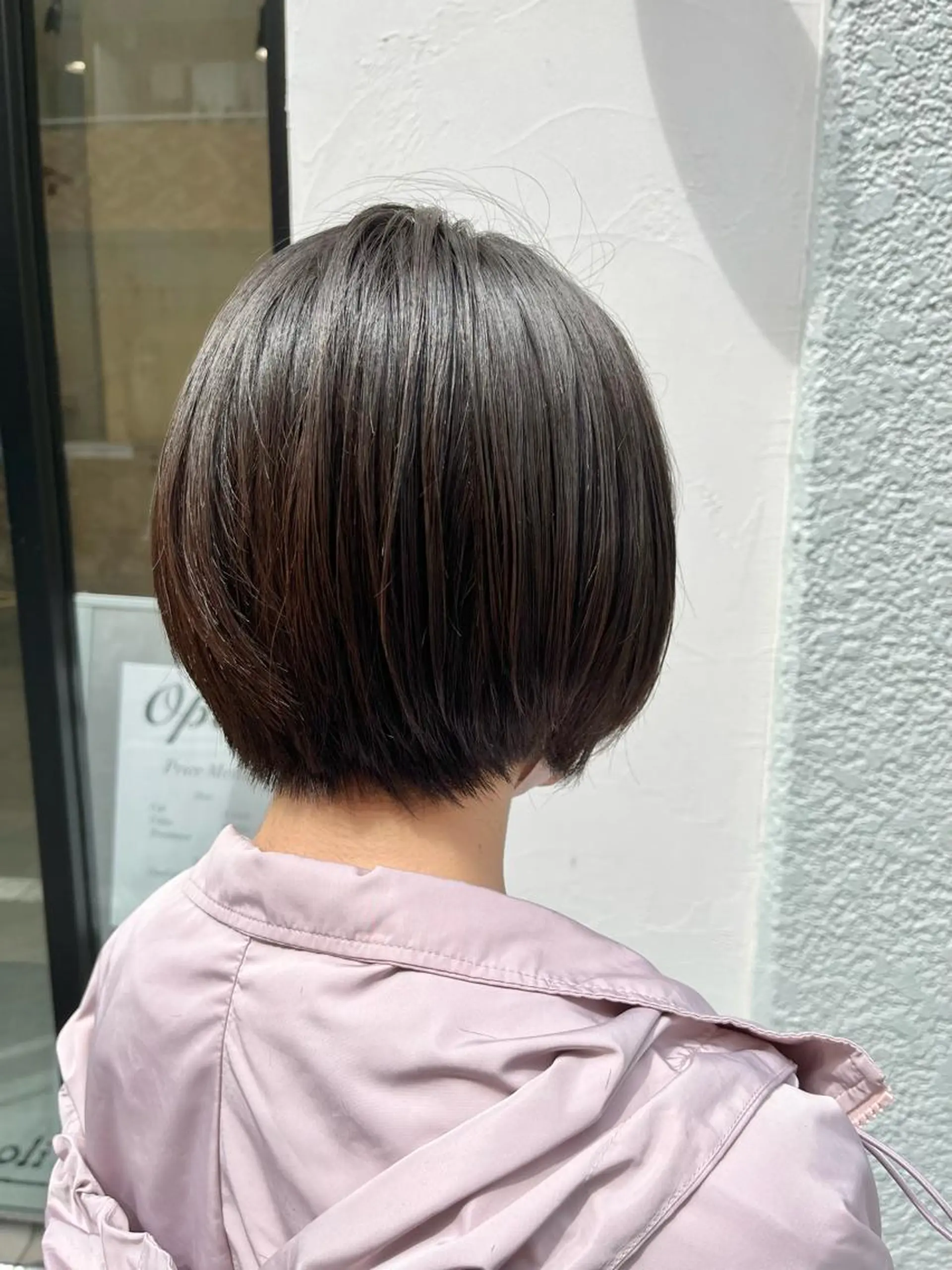 ショート カット ボブ/美髪矯正 /佐藤　奈巳のヘアスタイル
