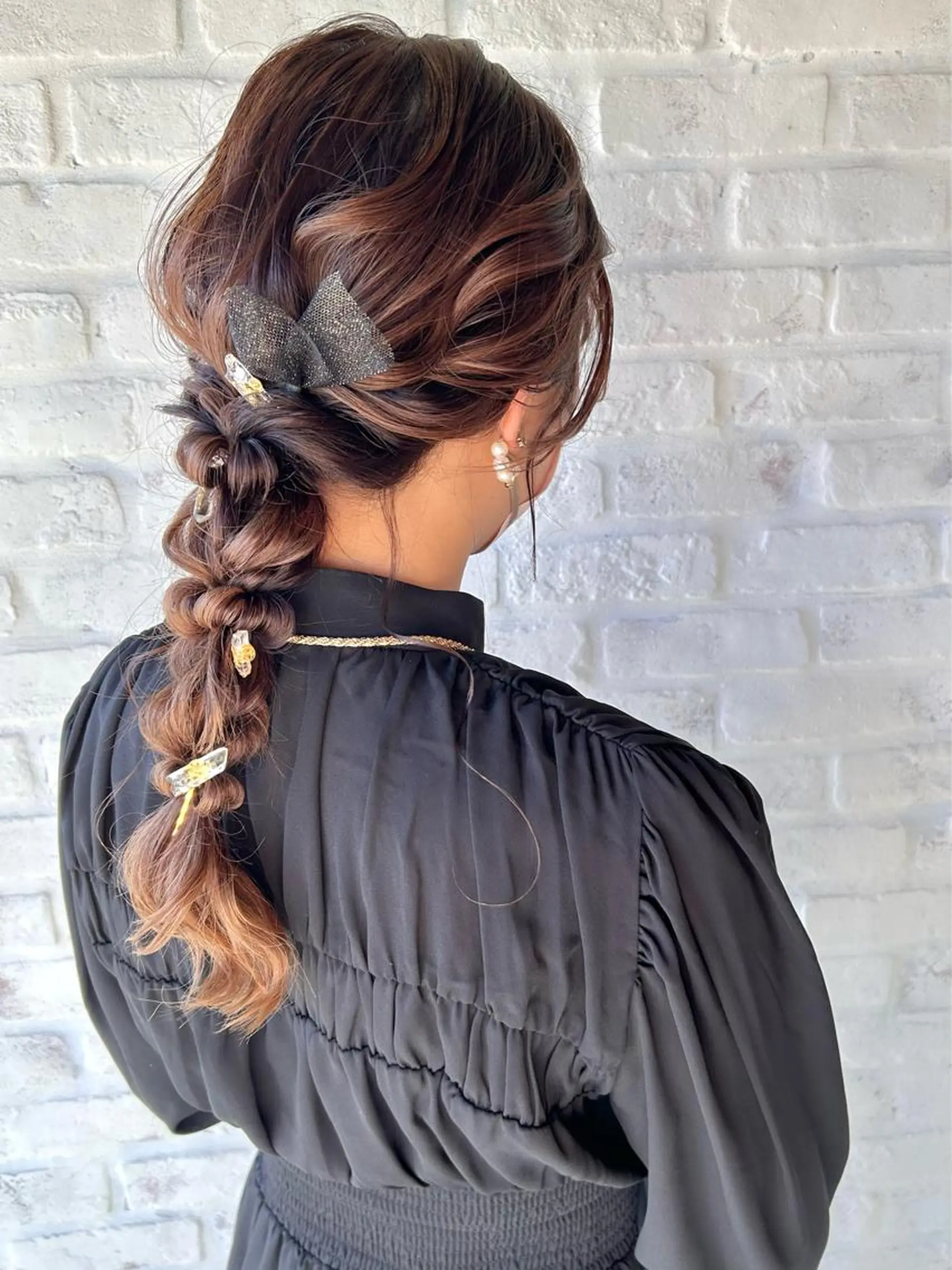 セミロング neo atrium所属・kyoka .のヘアスタイル