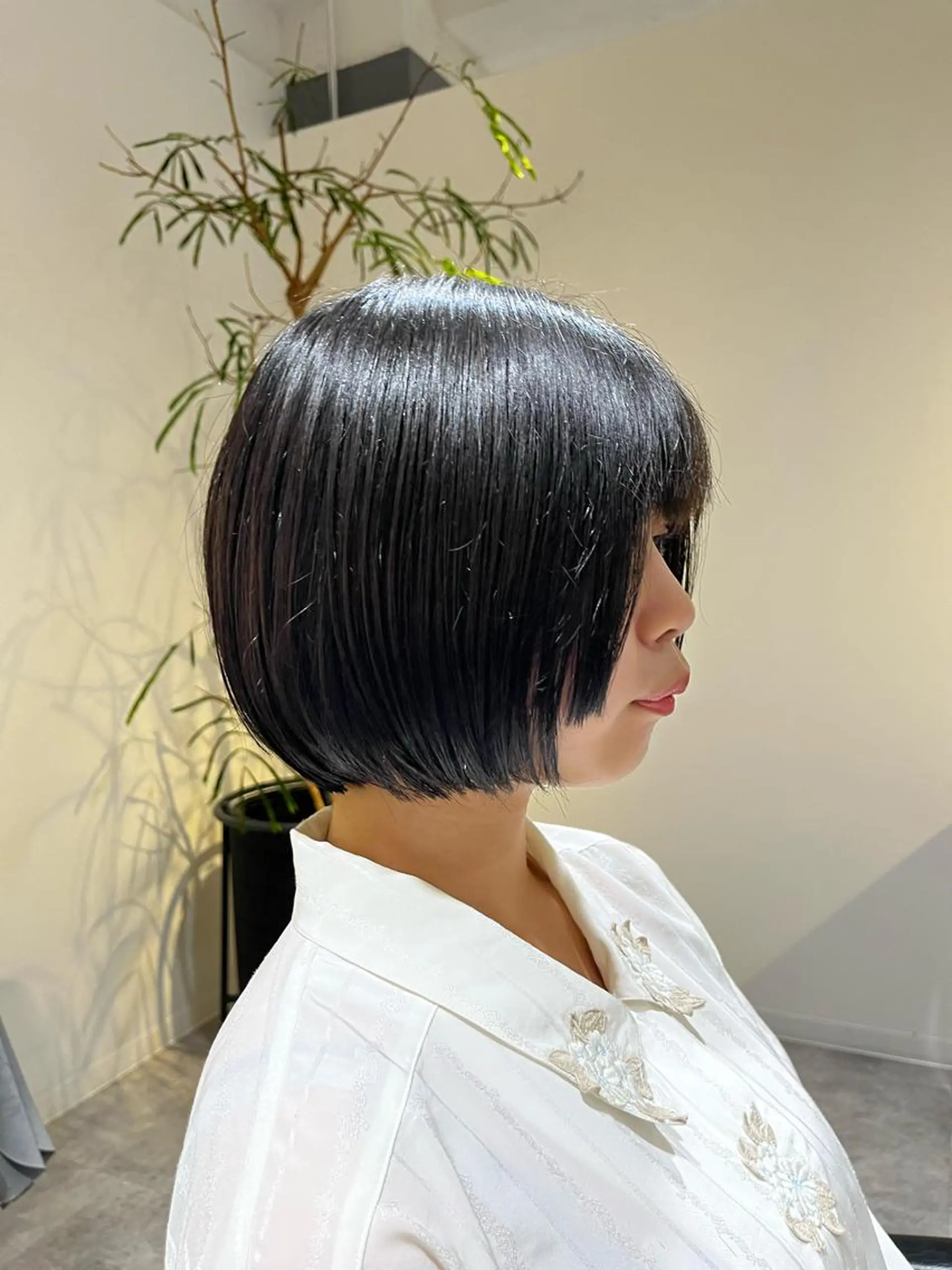 ショート ボブ 姫カット GIEN 末吉 海斗のヘアスタイル