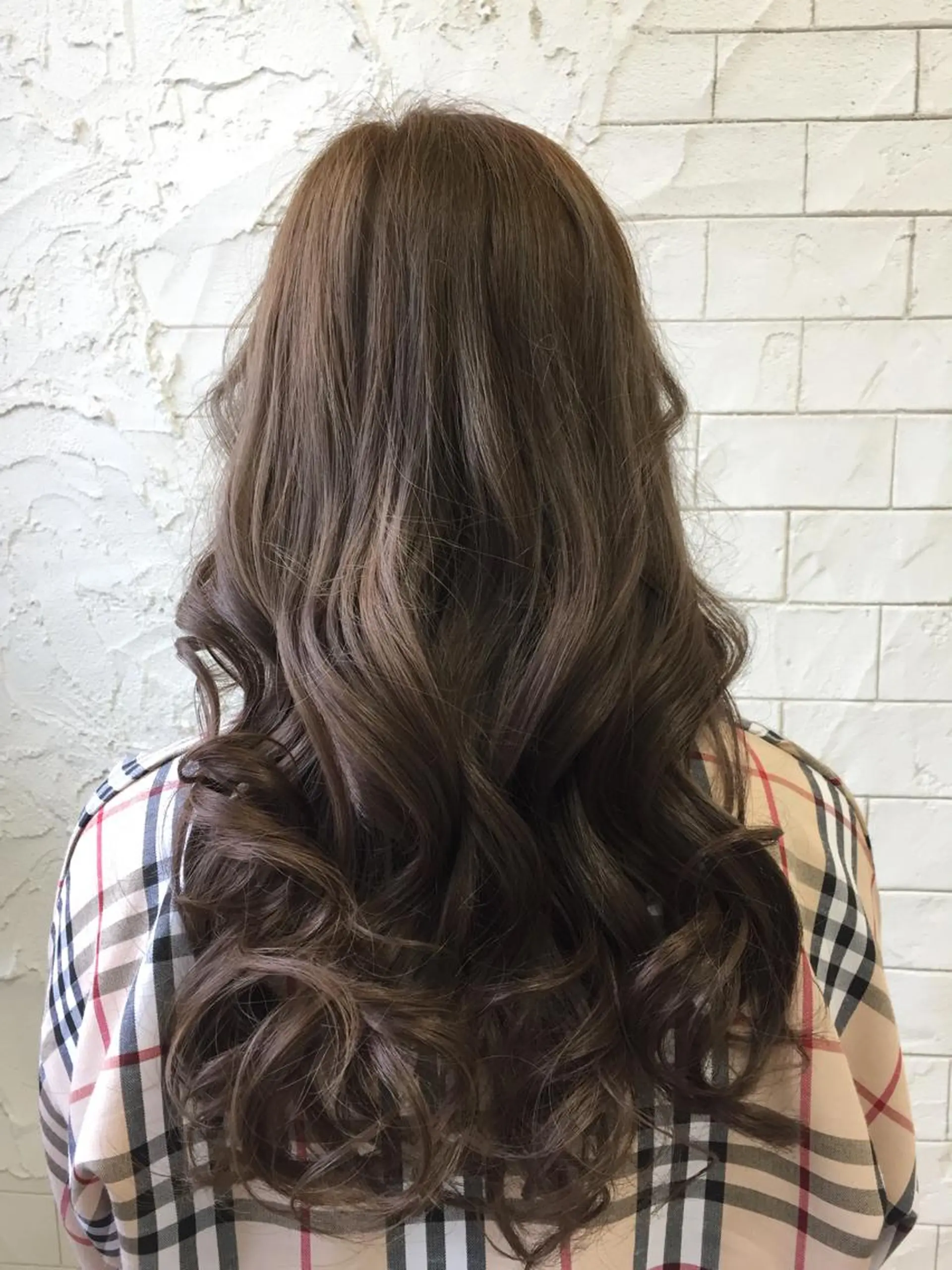 セミロング カラー archange 大井川のヘアスタイル