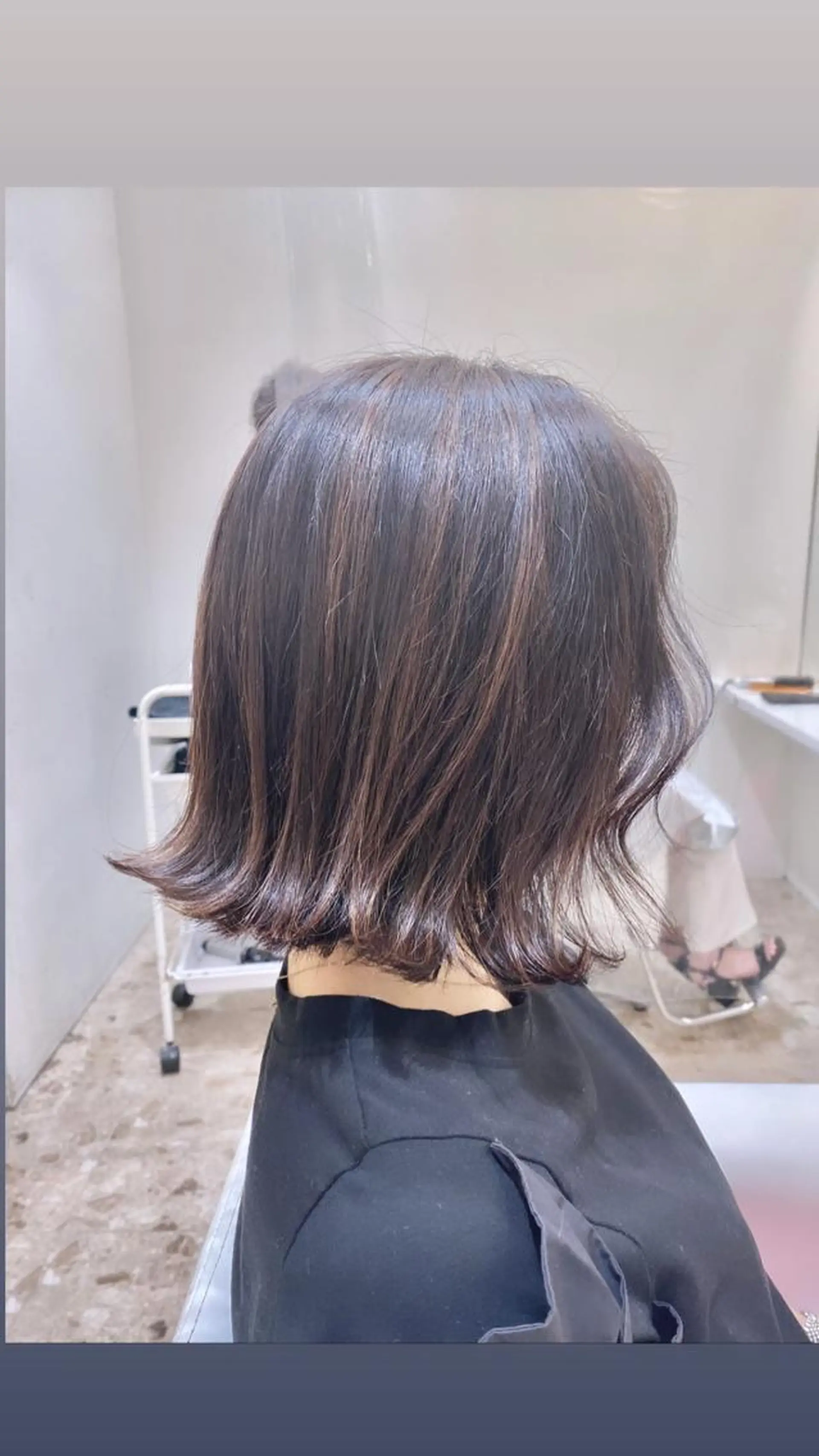 ミディアム カラー 🌿レイヤー/ブリー チ/🌿‬JINのヘアスタイル