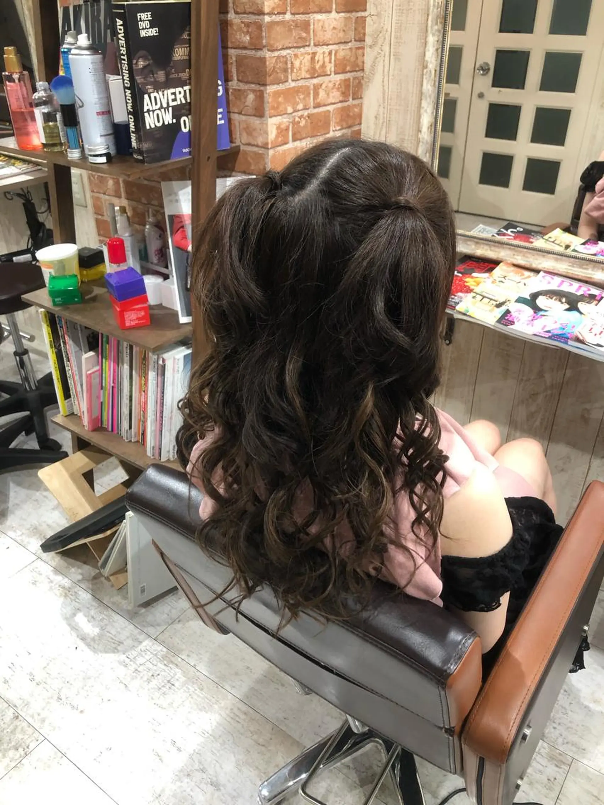 ヘアアレンジ みやもと まなみのヘアスタイル