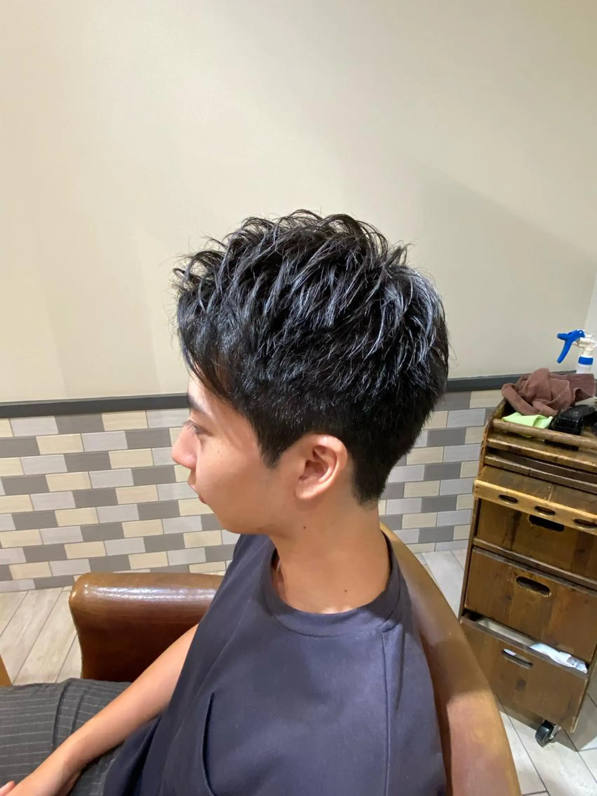 ショート メンズ特化 ナカネ カツヤのヘアスタイル