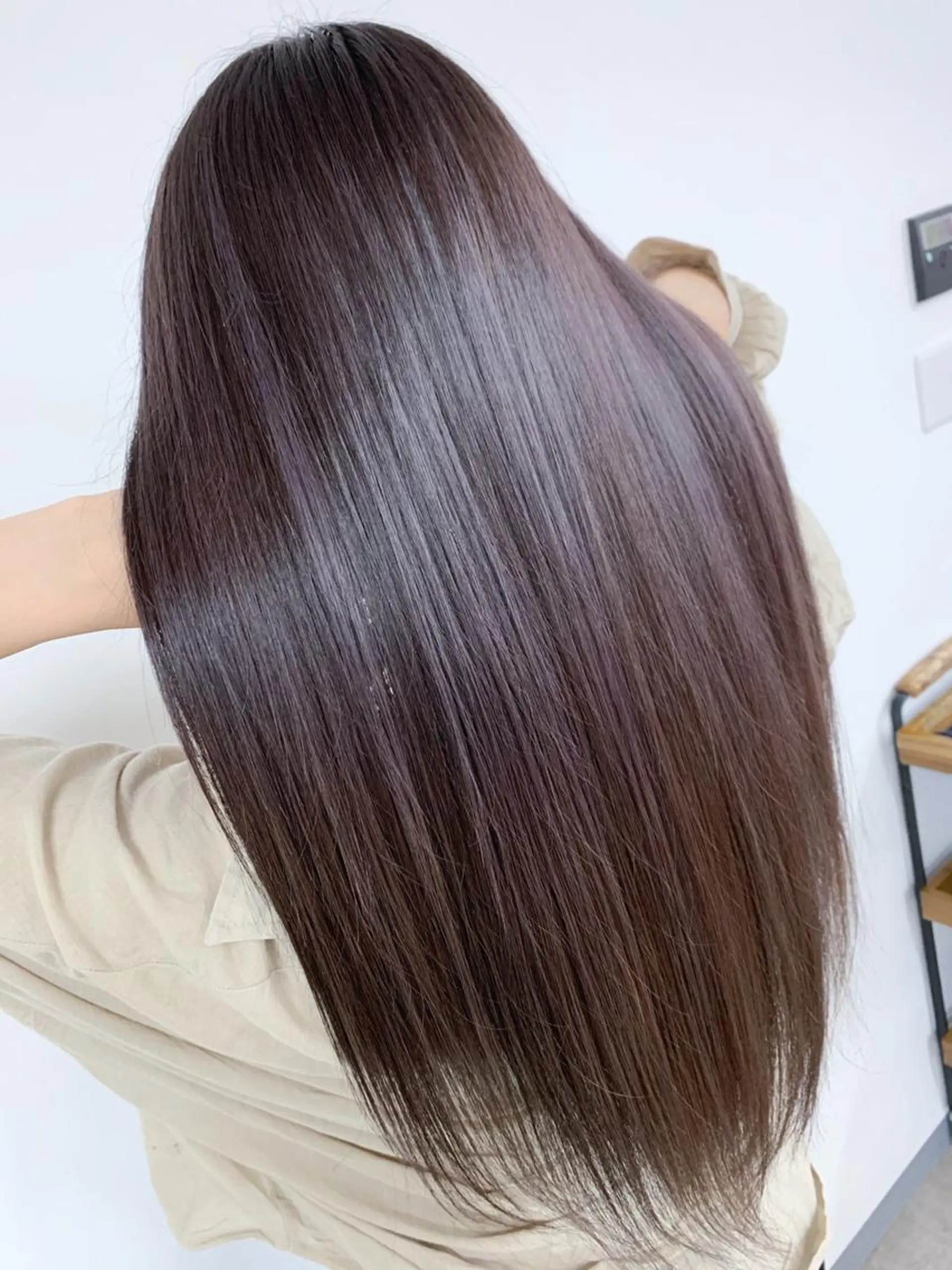 ロング ヘアカラー トリートメント 🥇近藤 恭輔🥇 Recharme新保のヘアスタイル